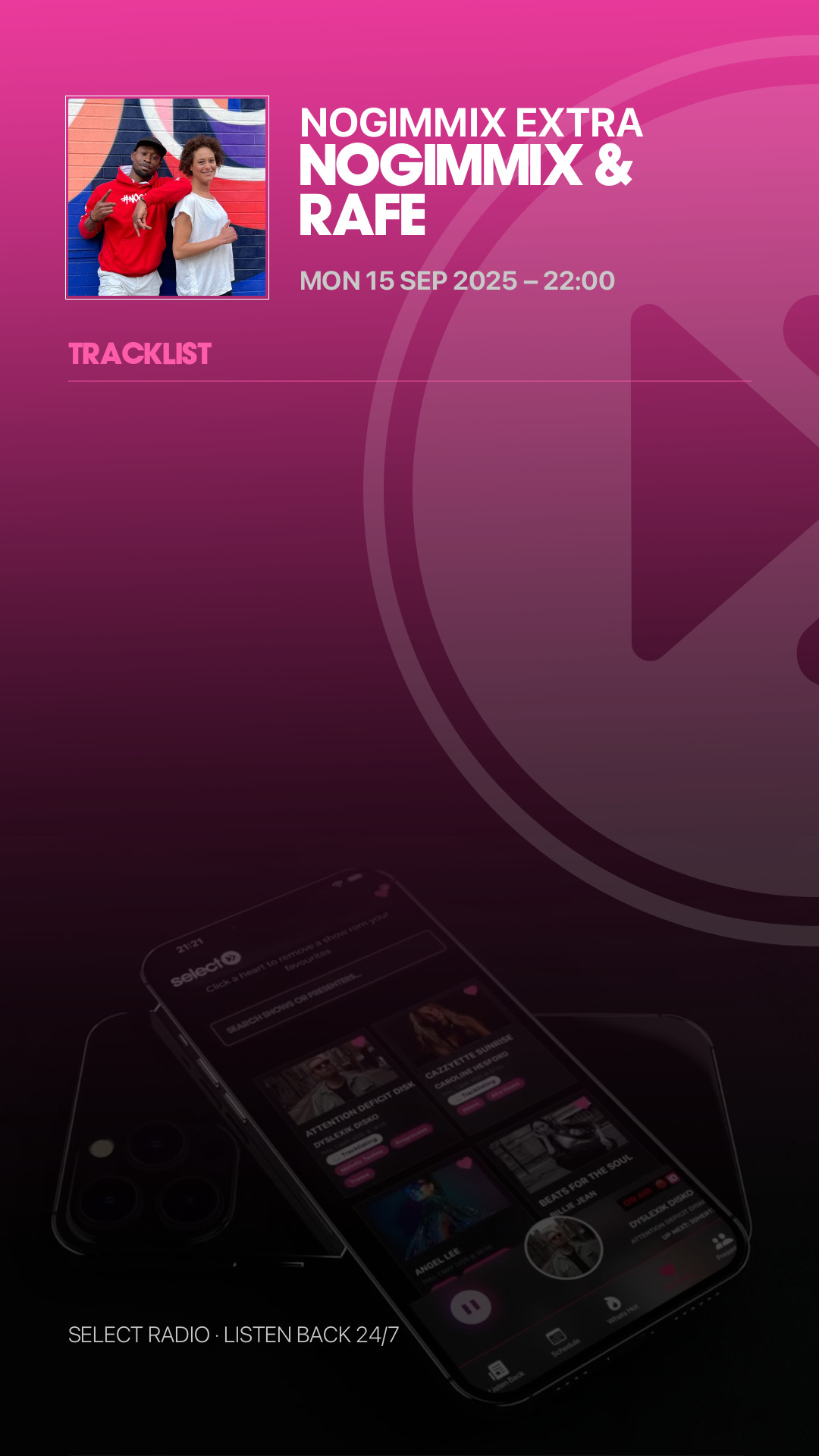 Tracklist Story Preview