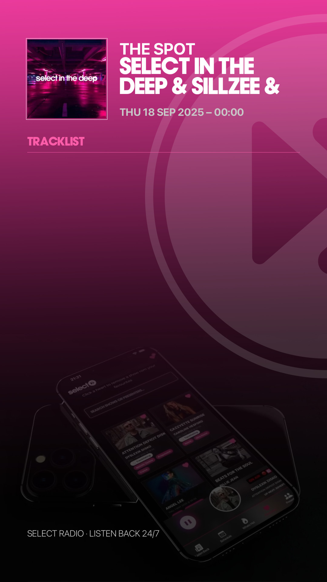 Tracklist Story Preview