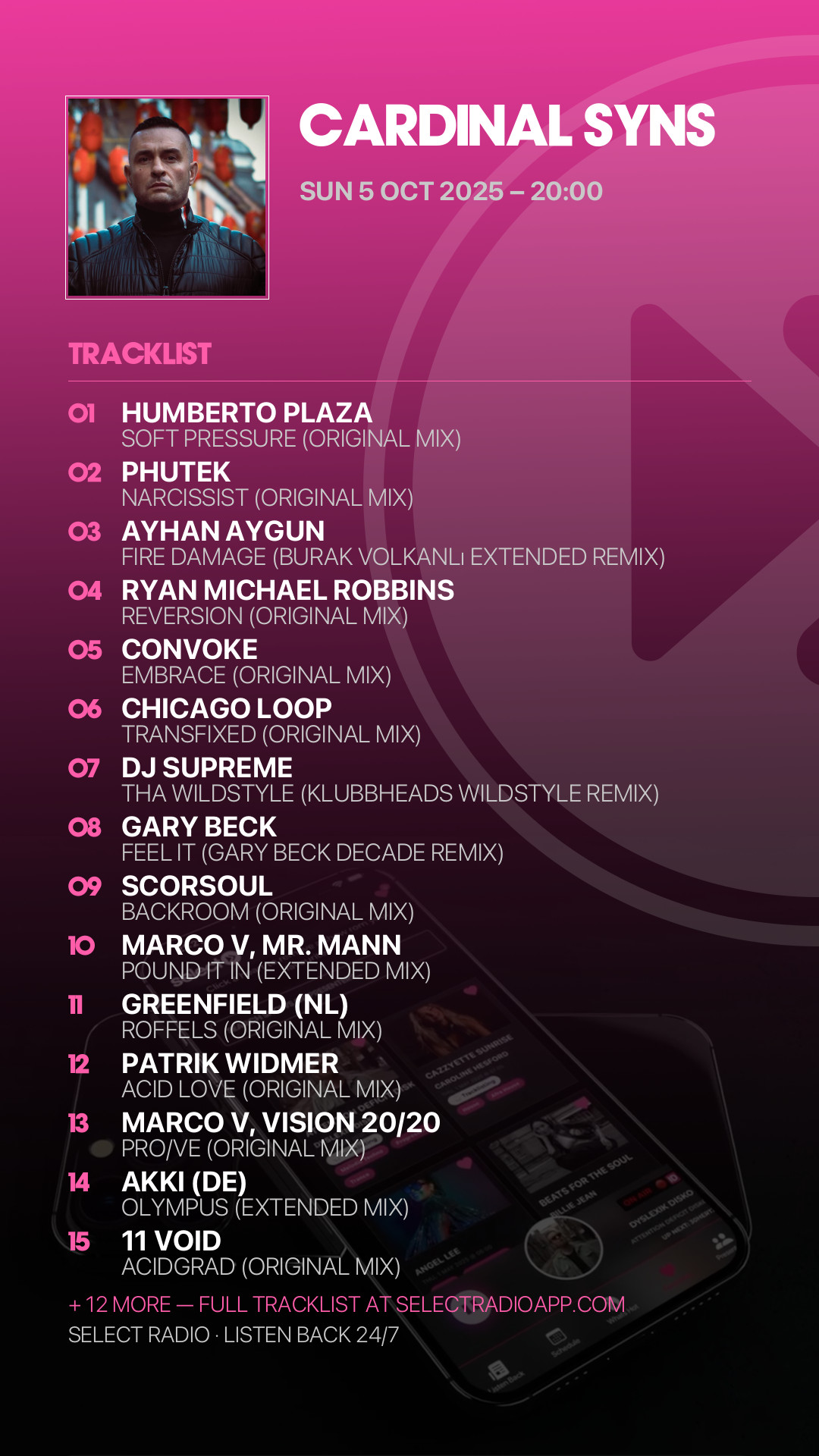 Tracklist Story Preview