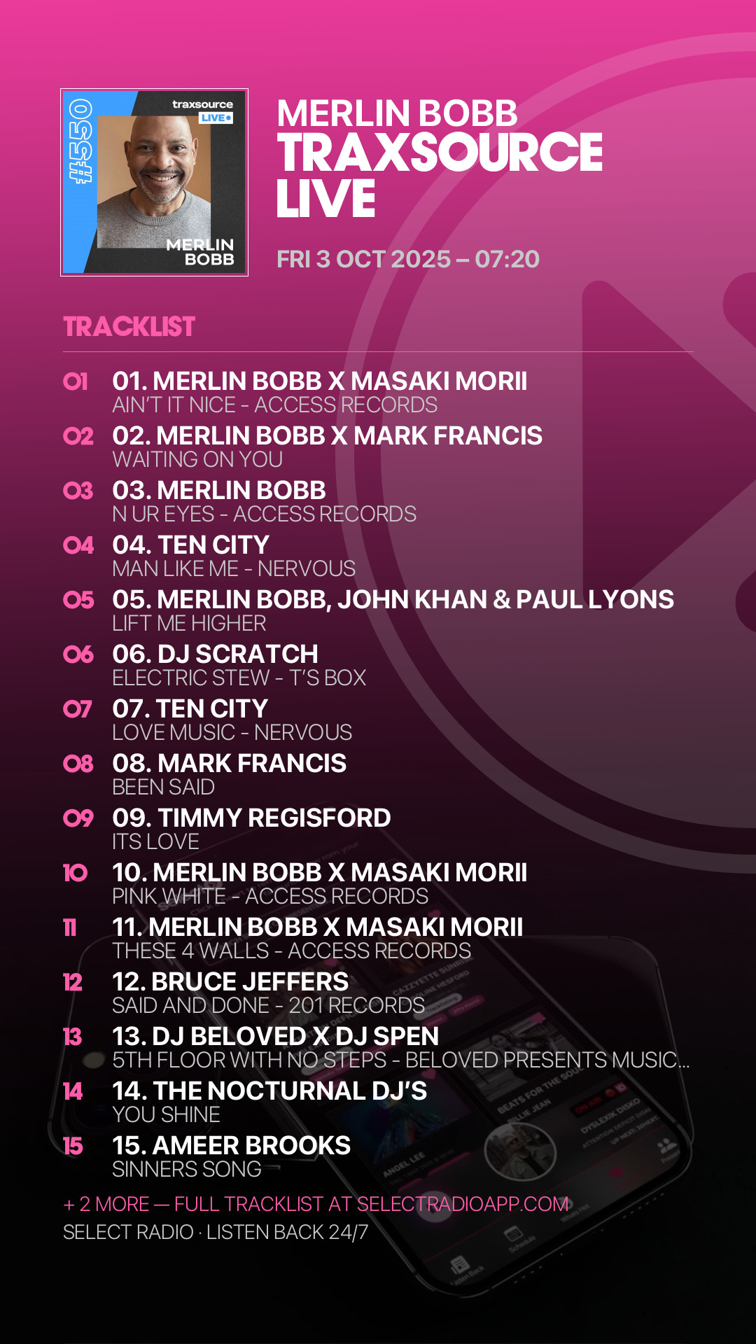 Tracklist Story Preview