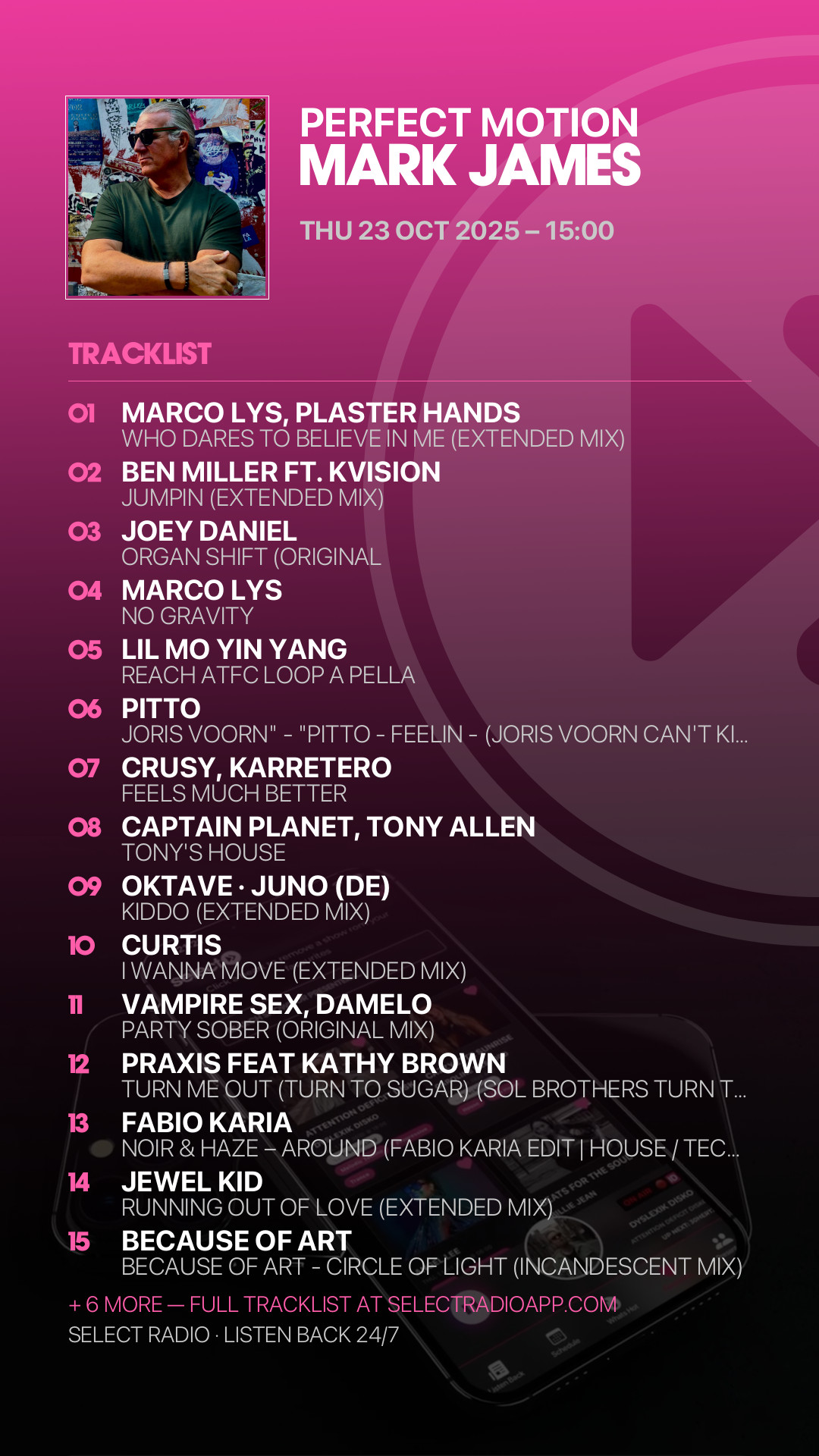 Tracklist Story Preview