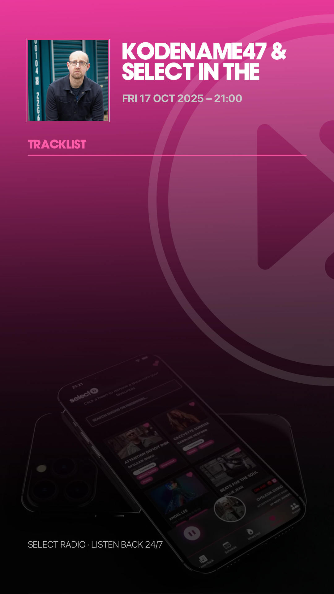 Tracklist Story Preview