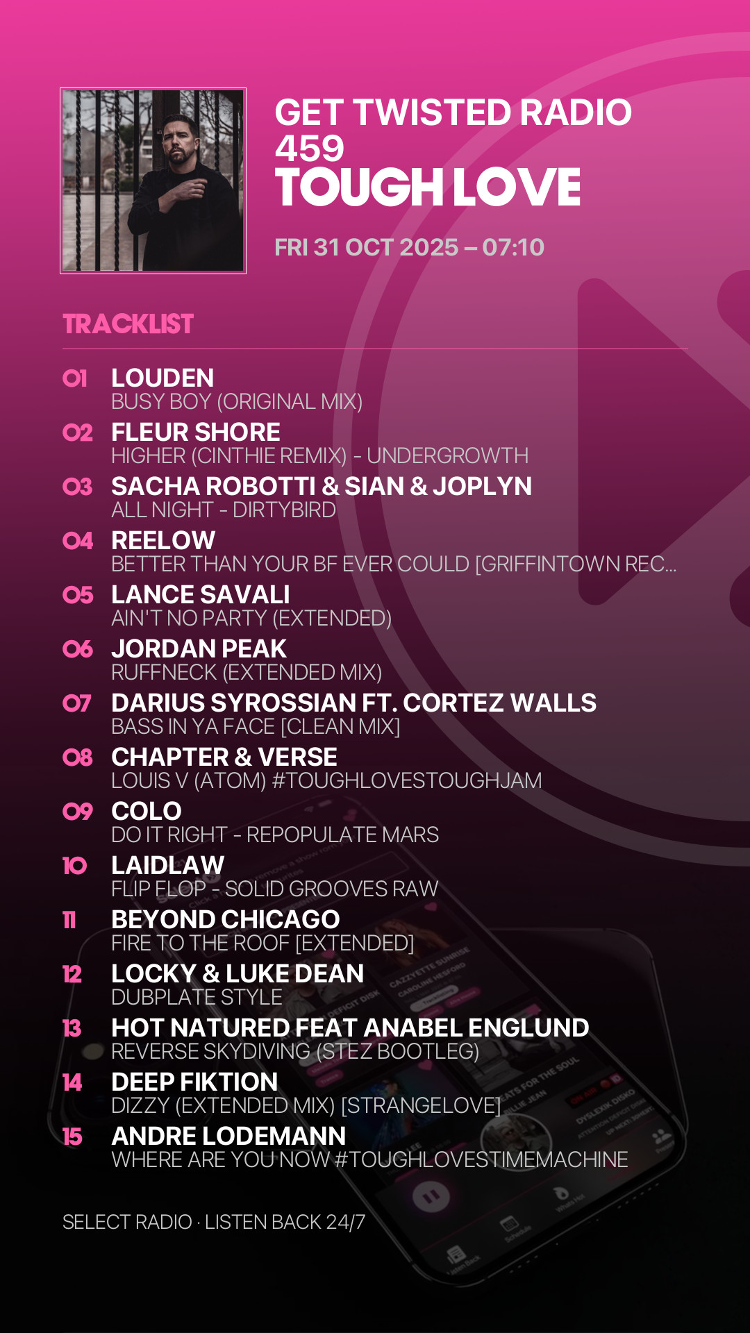 Tracklist Story Preview