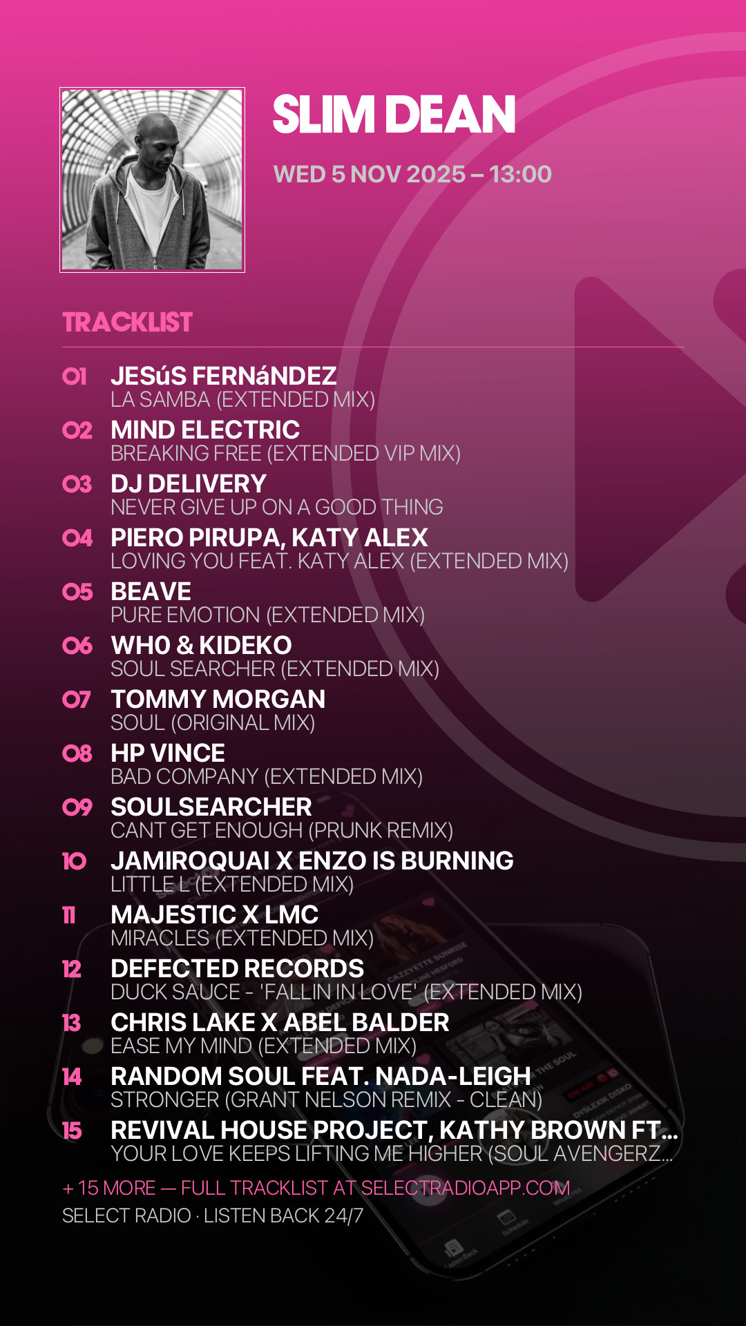 Tracklist Story Preview