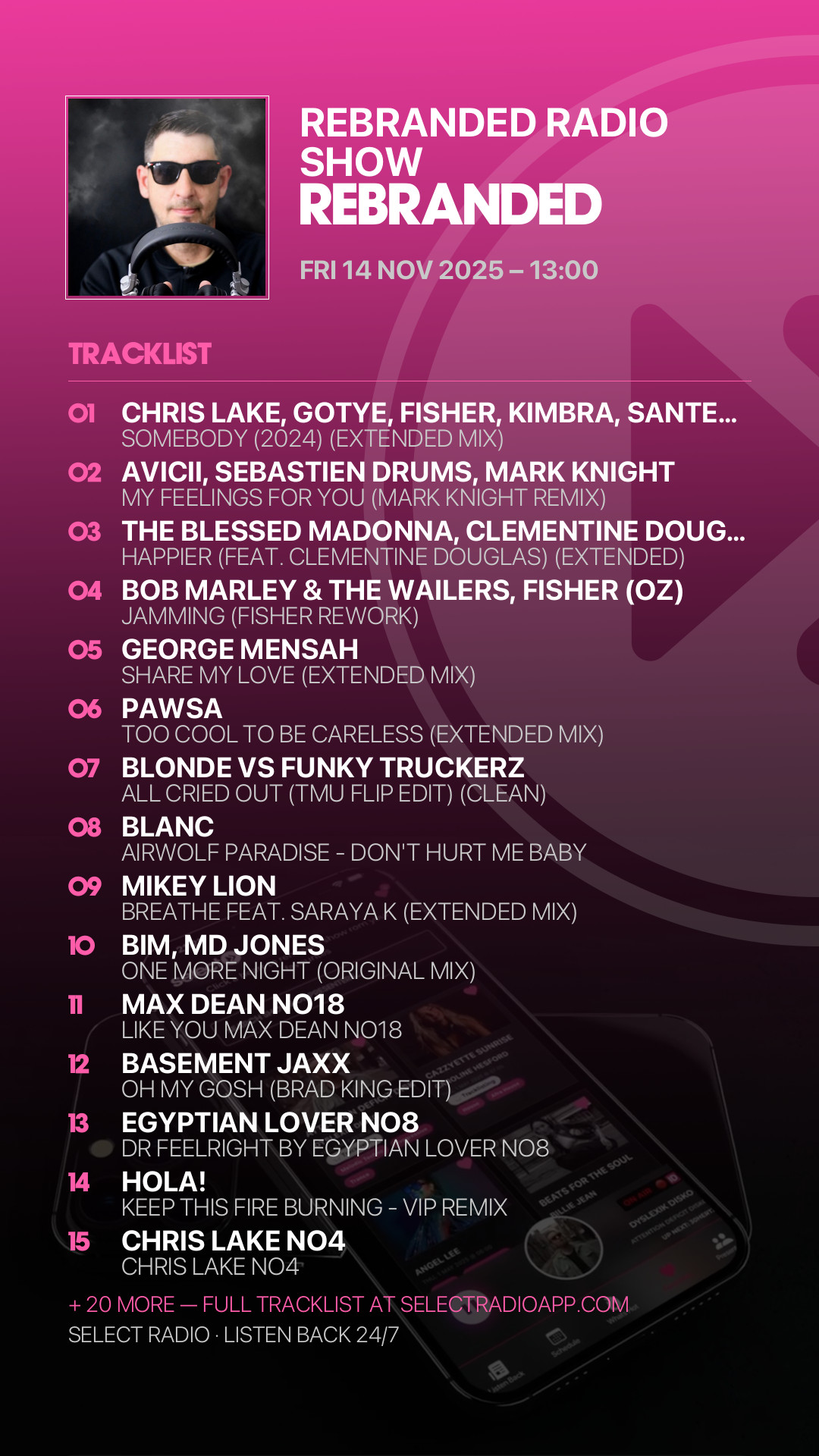 Tracklist Story Preview