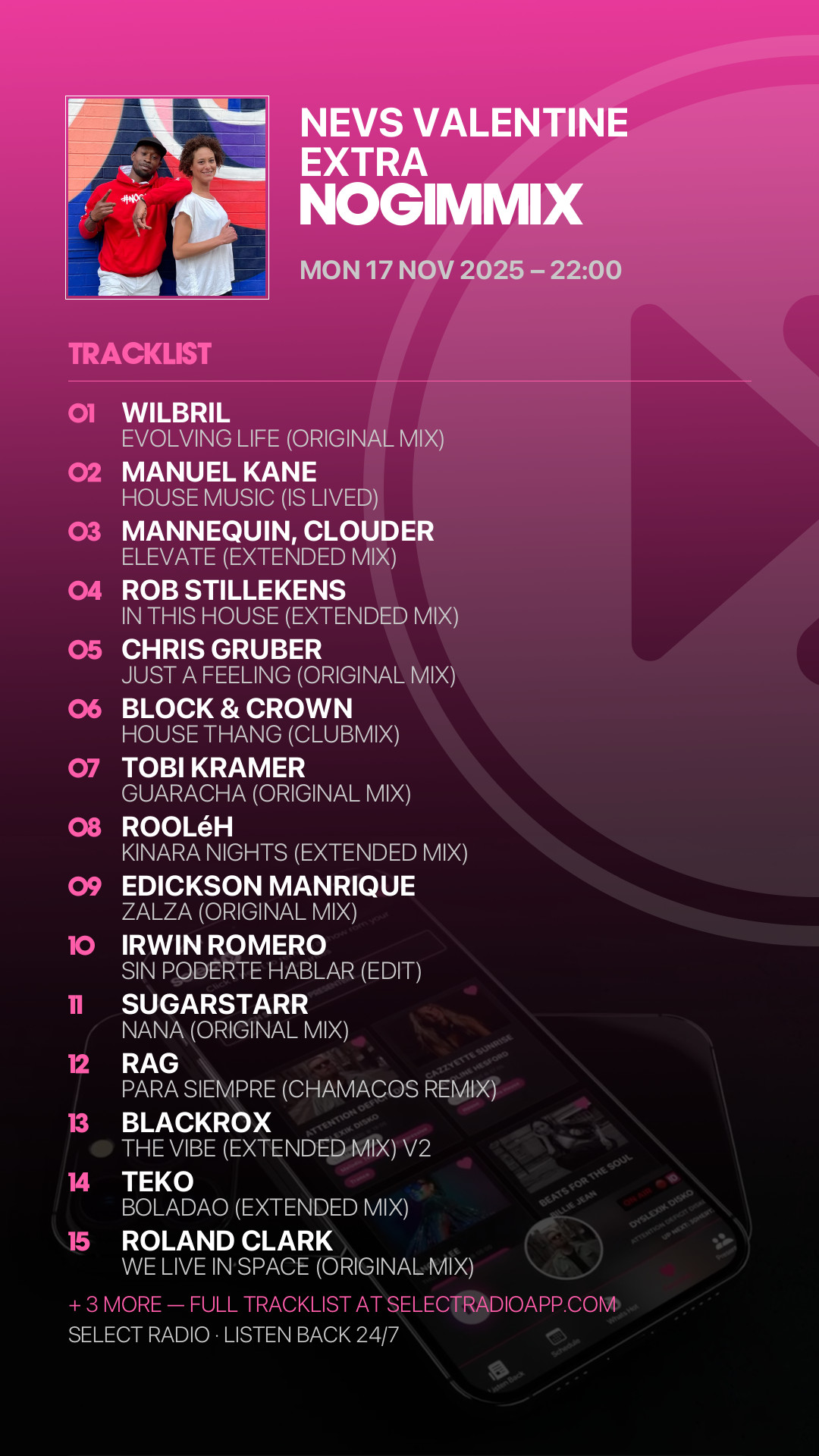 Tracklist Story Preview