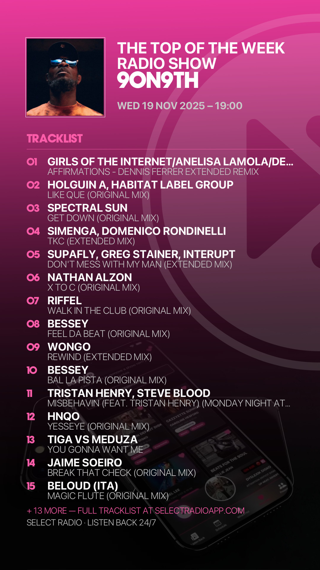 Tracklist Story Preview
