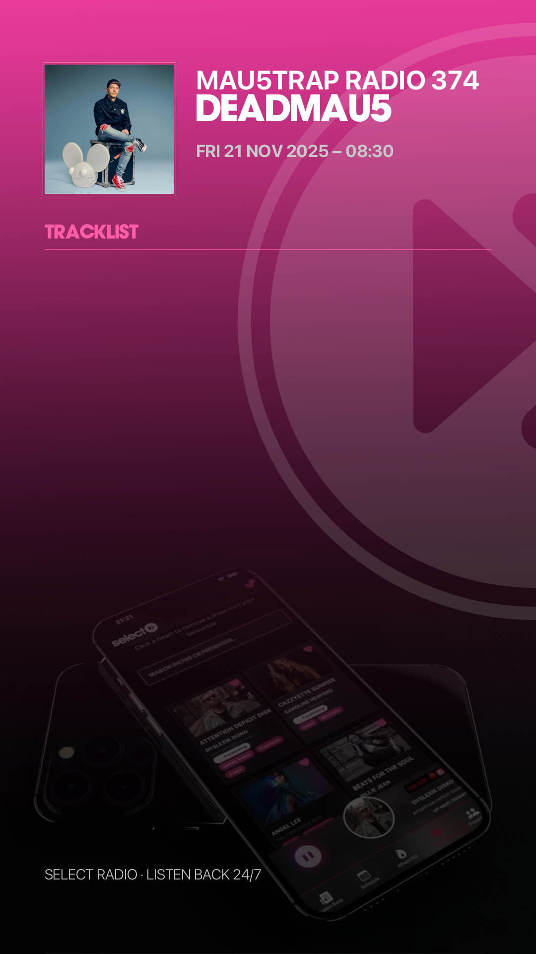 Tracklist Story Preview