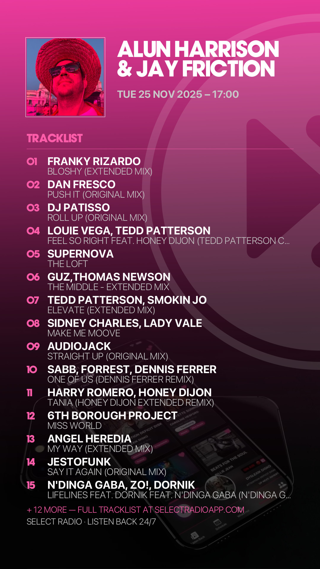 Tracklist Story Preview