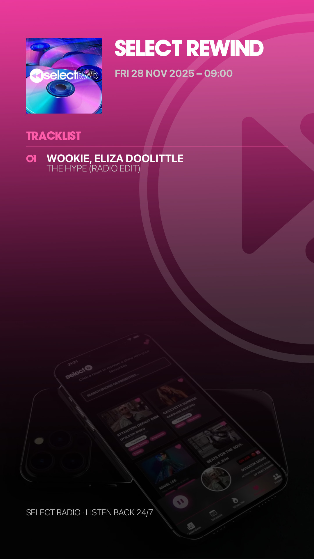 Tracklist Story Preview