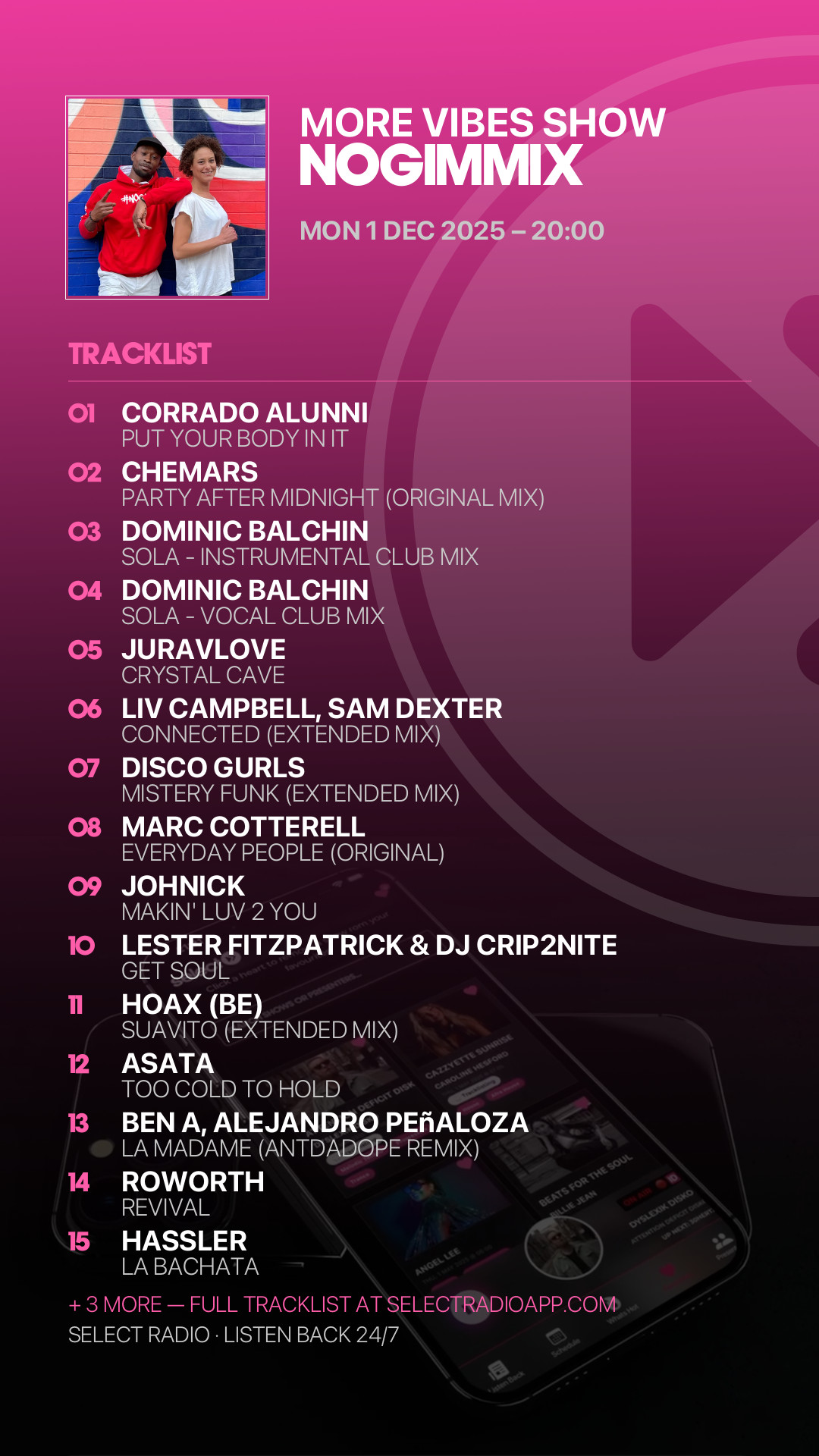 Tracklist Story Preview