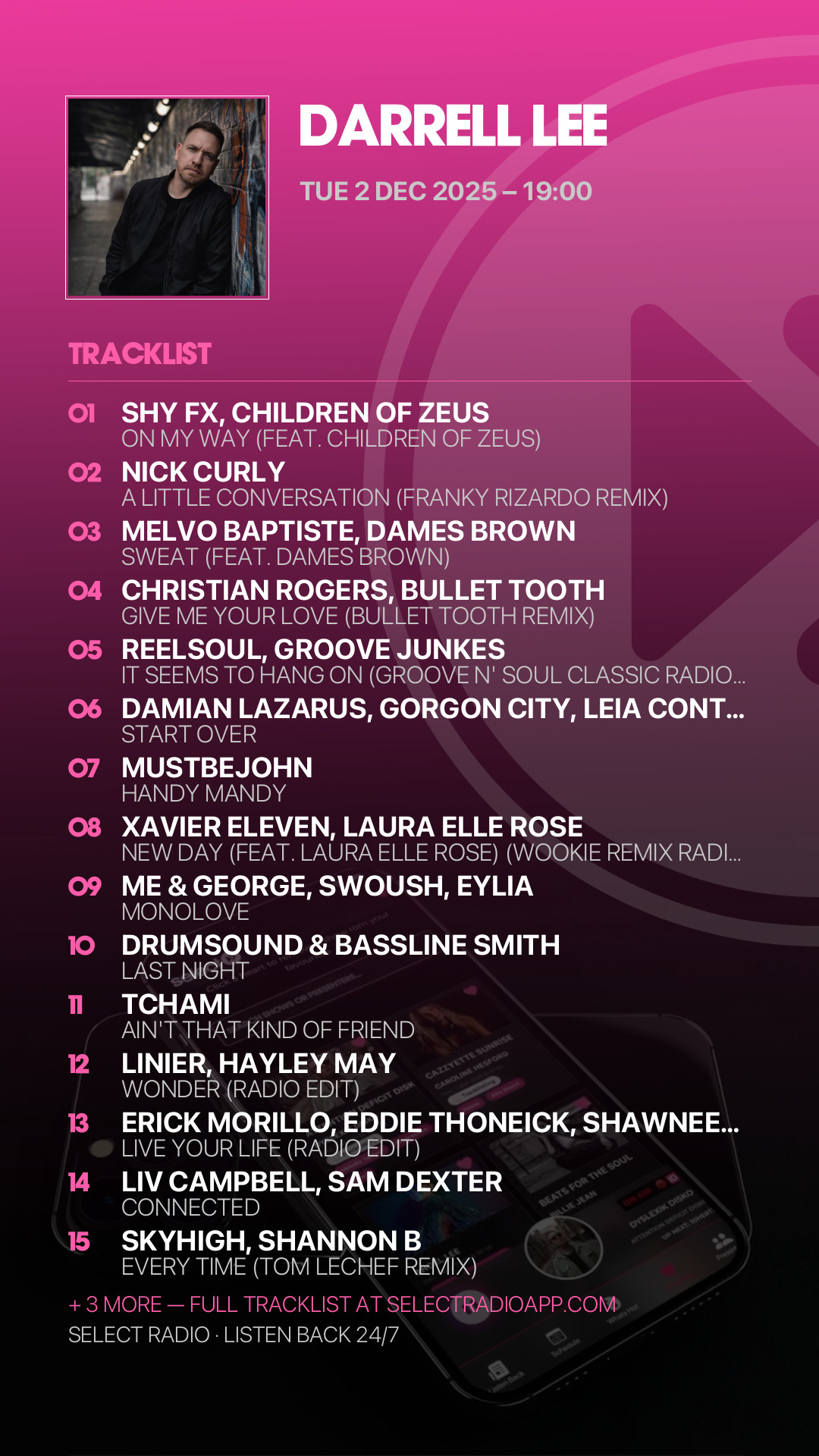Tracklist Story Preview