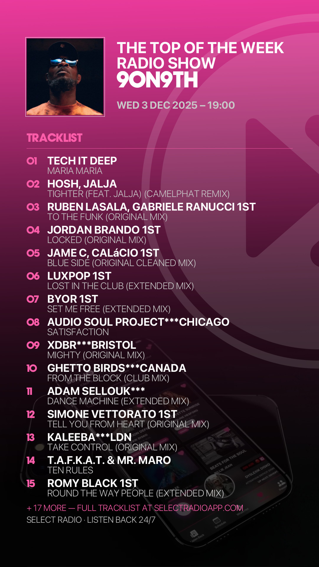 Tracklist Story Preview