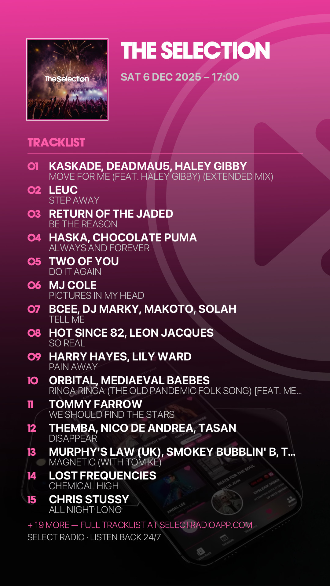 Tracklist Story Preview