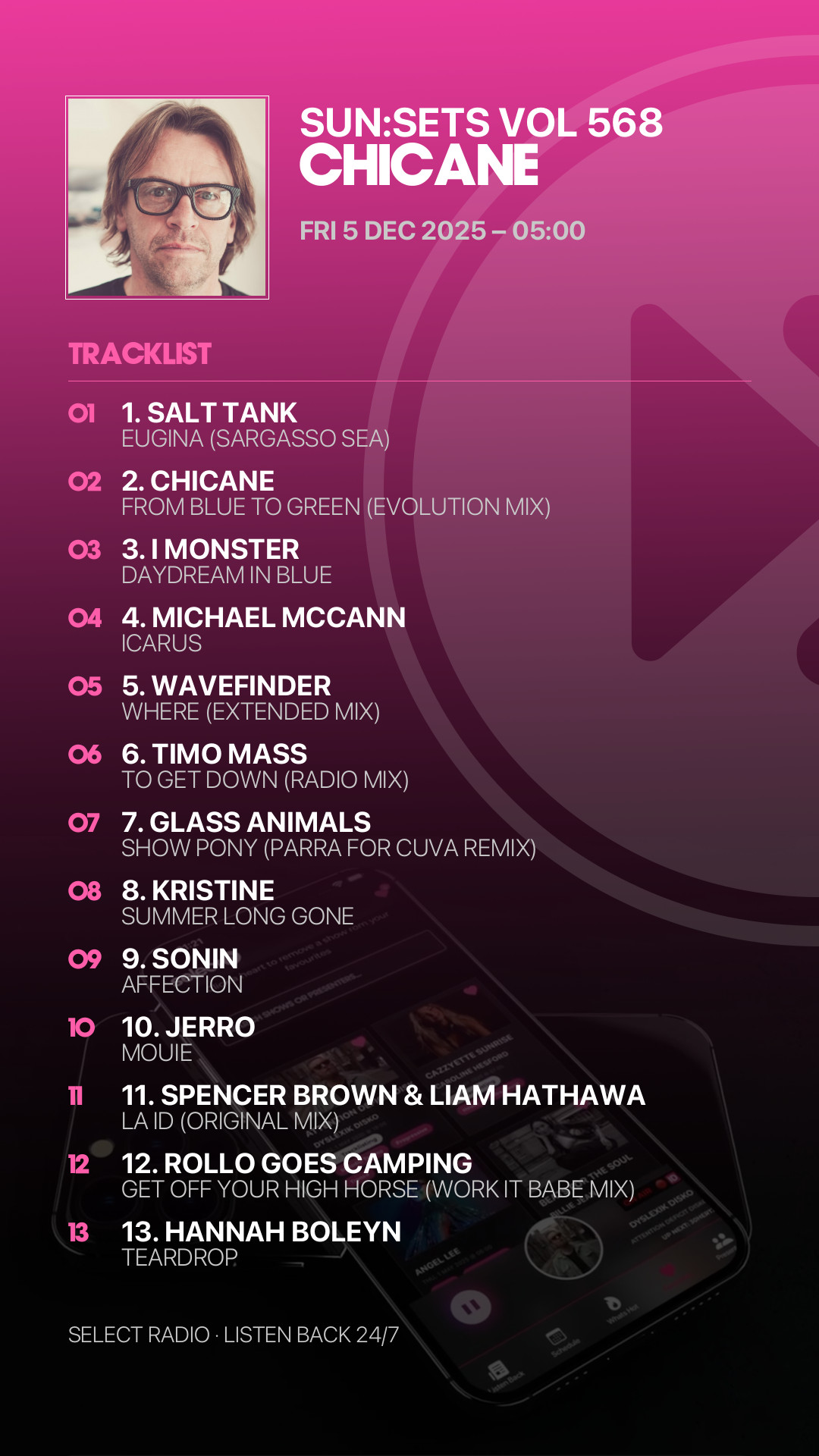Tracklist Story Preview