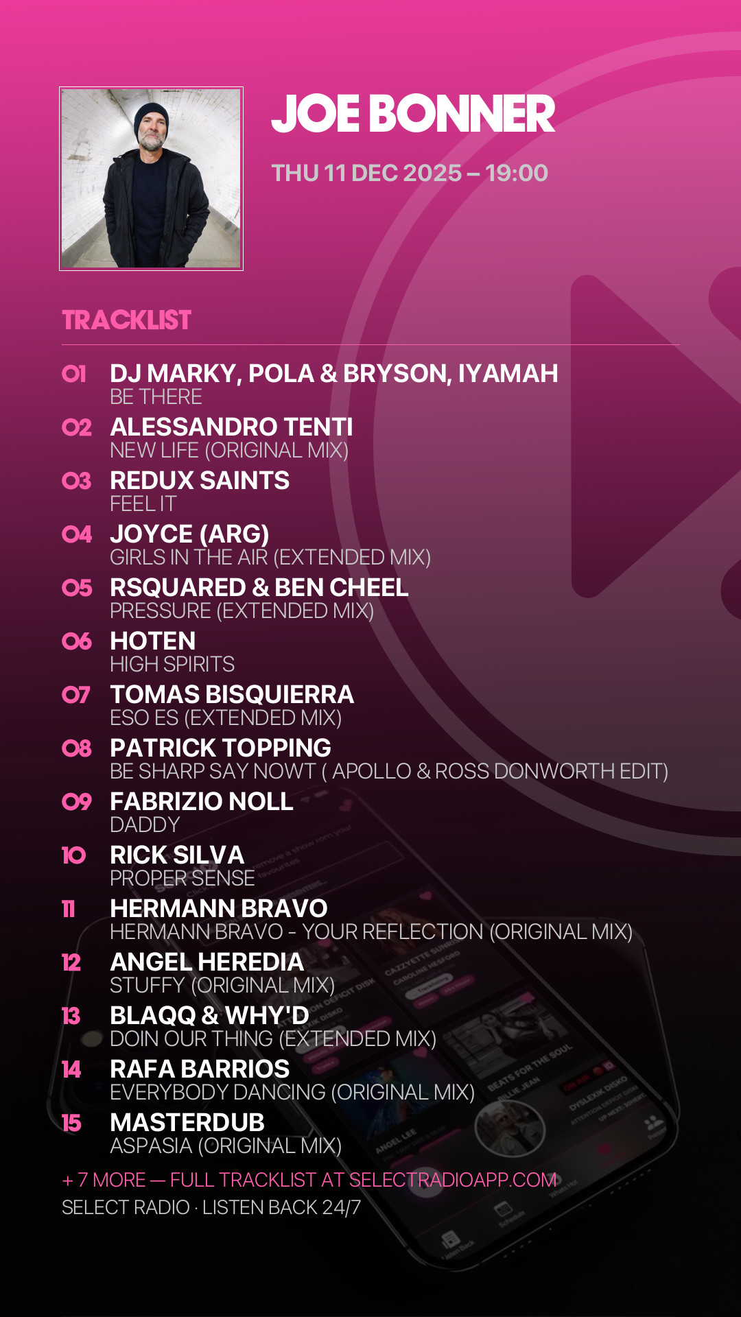 Tracklist Story Preview