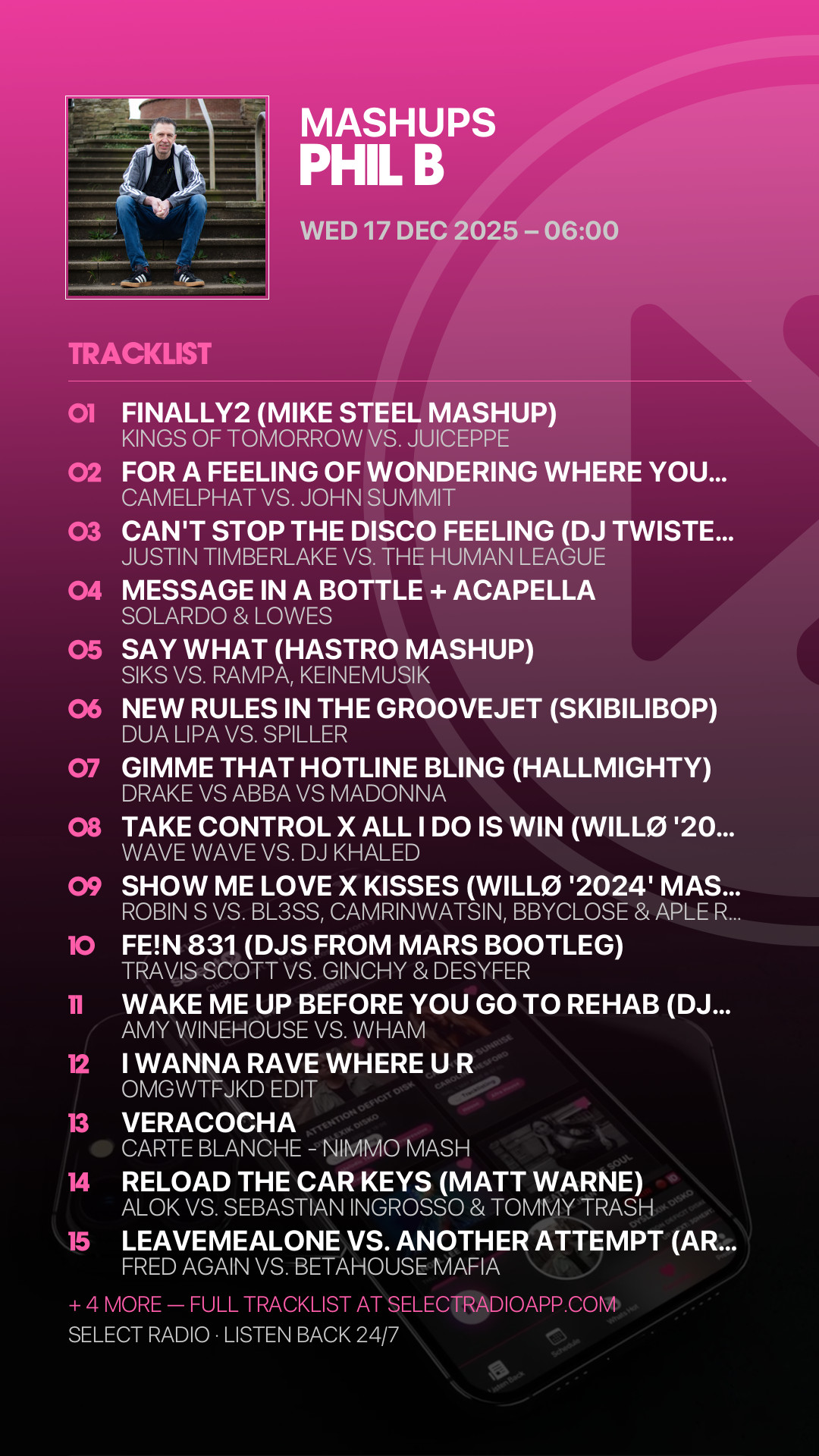 Tracklist Story Preview