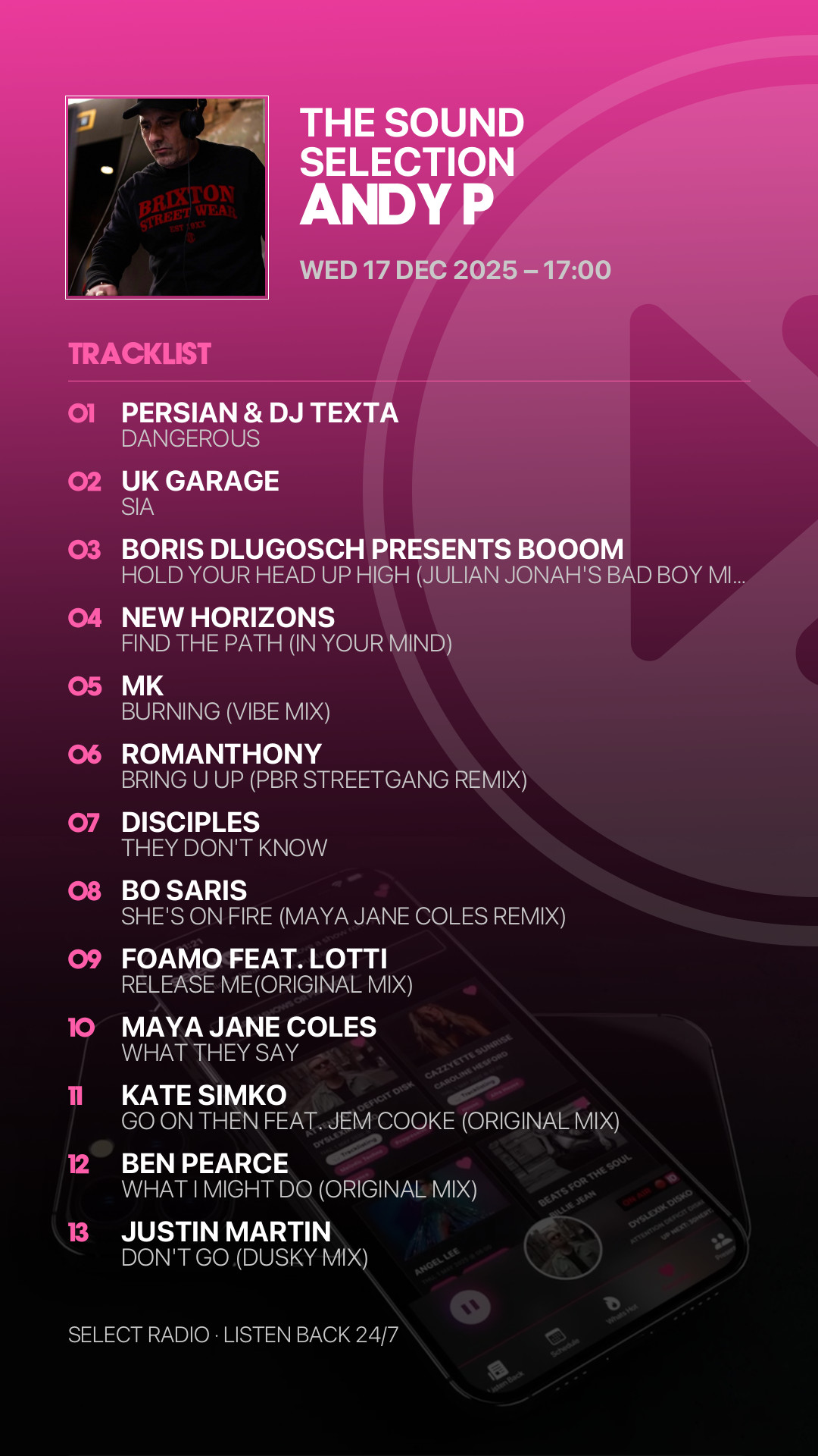 Tracklist Story Preview