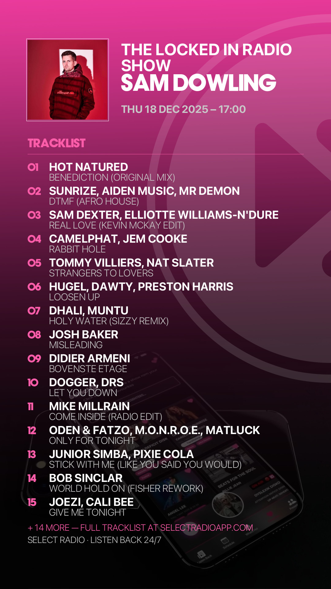 Tracklist Story Preview