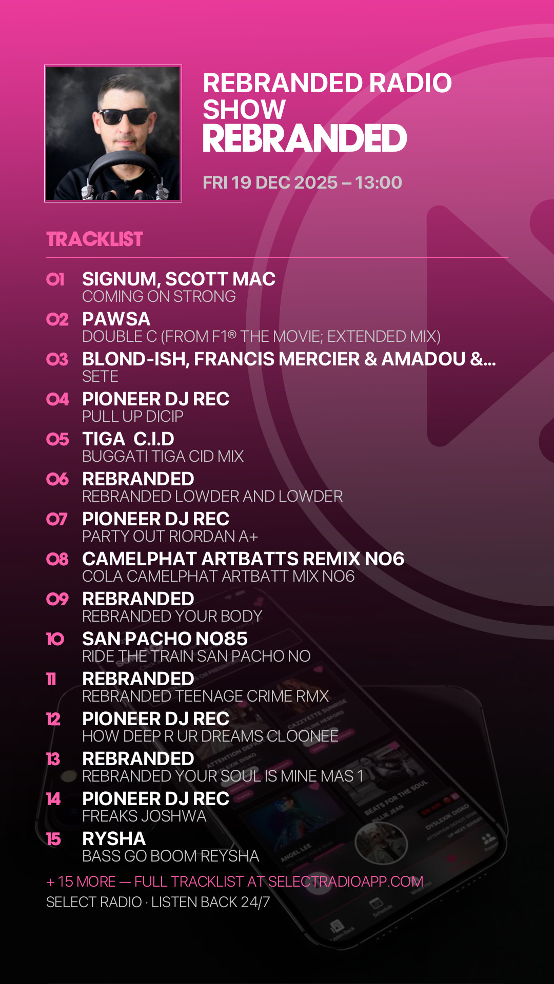 Tracklist Story Preview