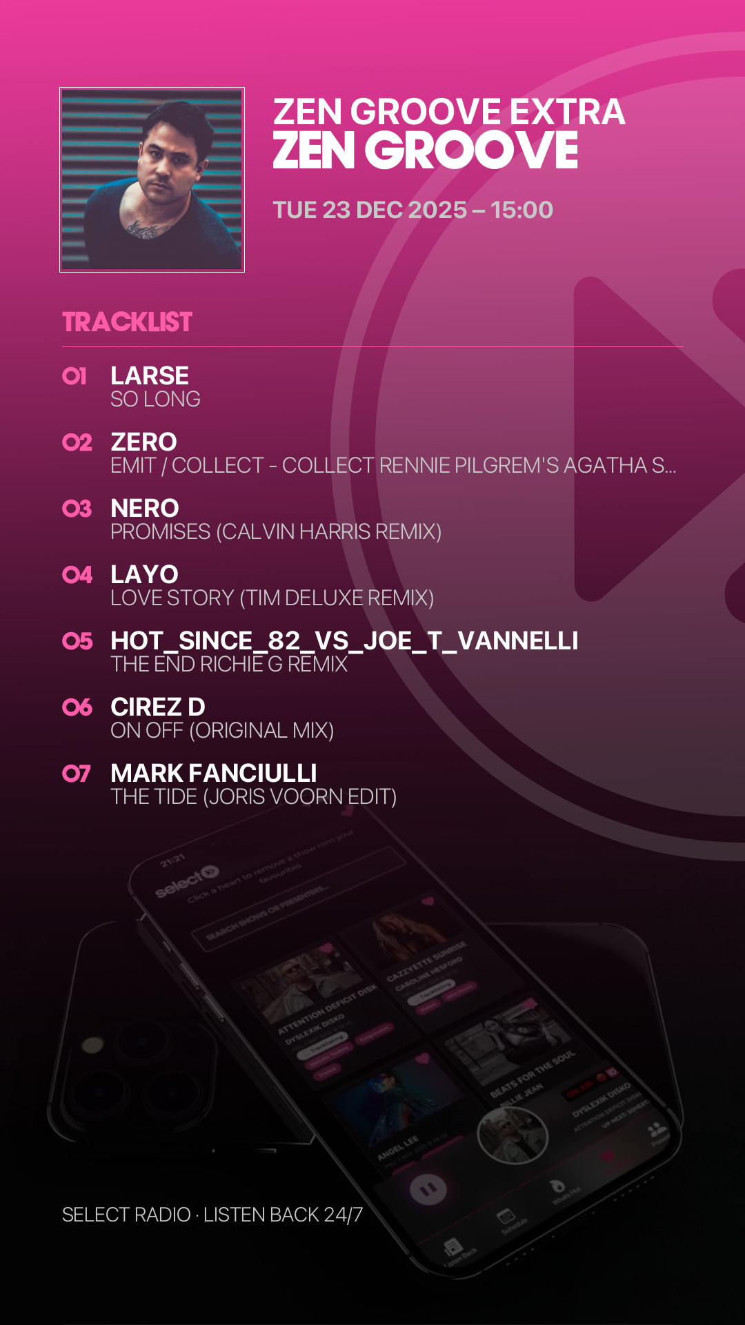Tracklist Story Preview