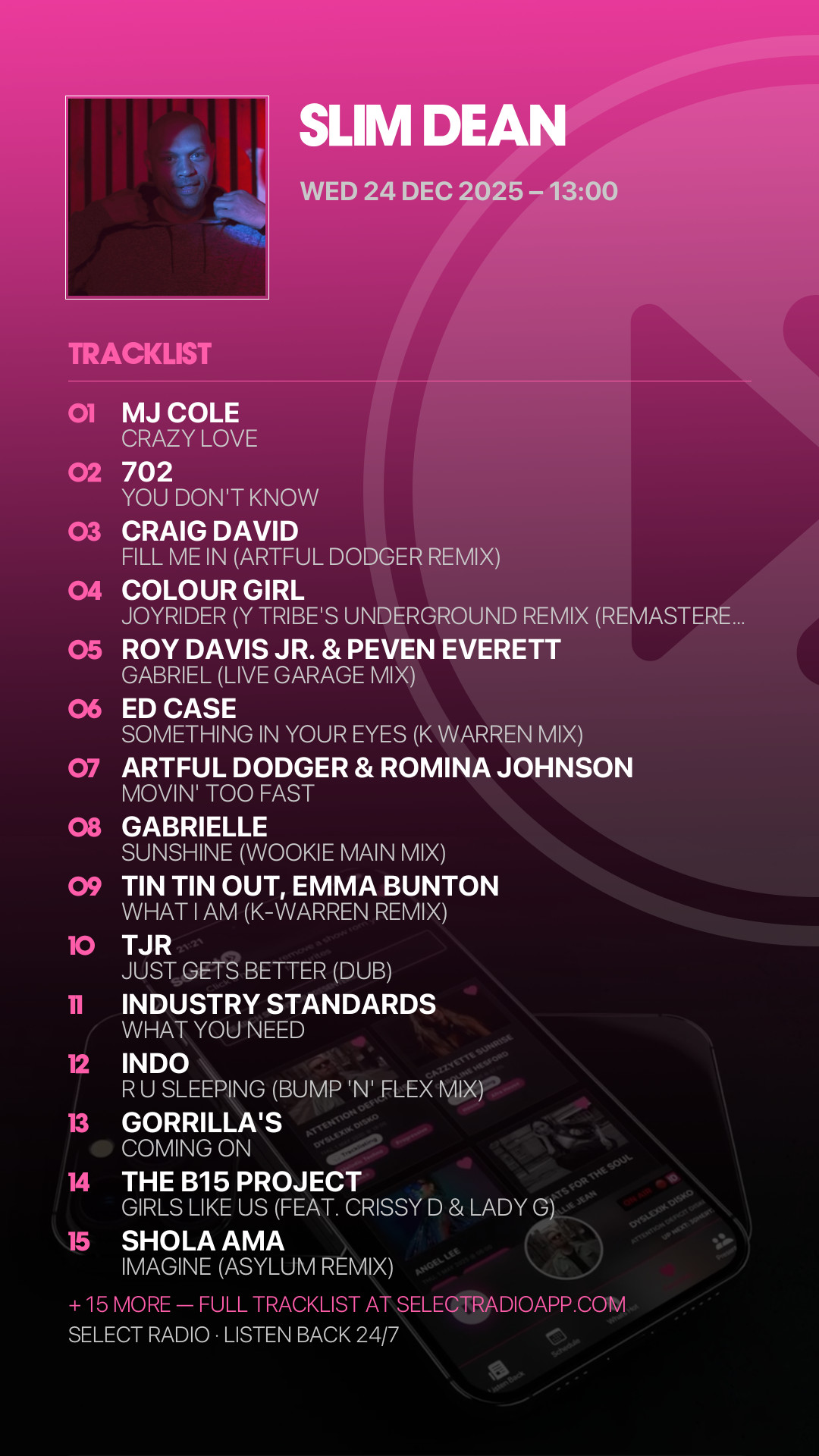 Tracklist Story Preview