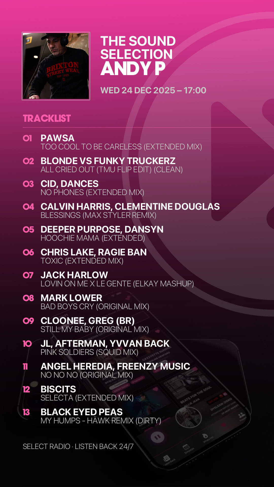 Tracklist Story Preview