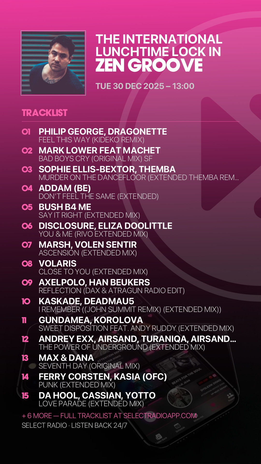 Tracklist Story Preview