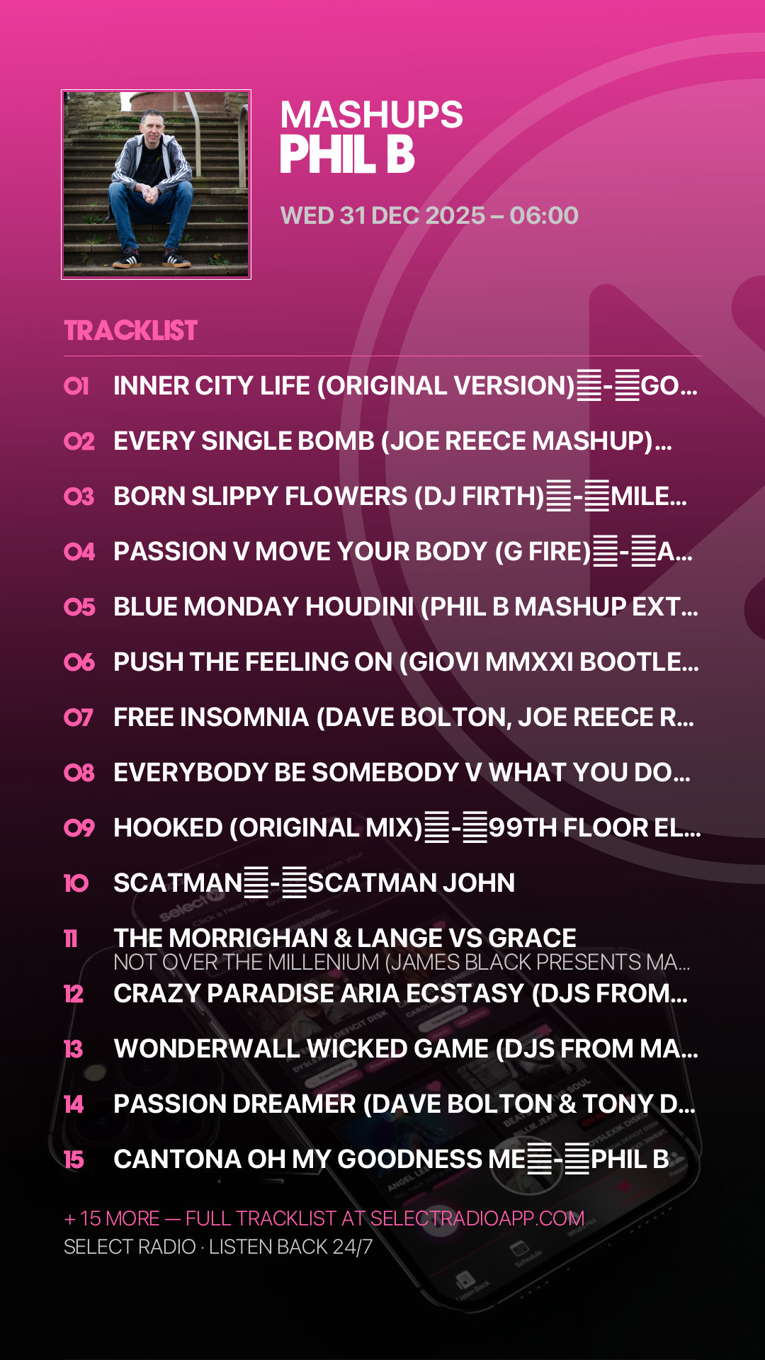Tracklist Story Preview