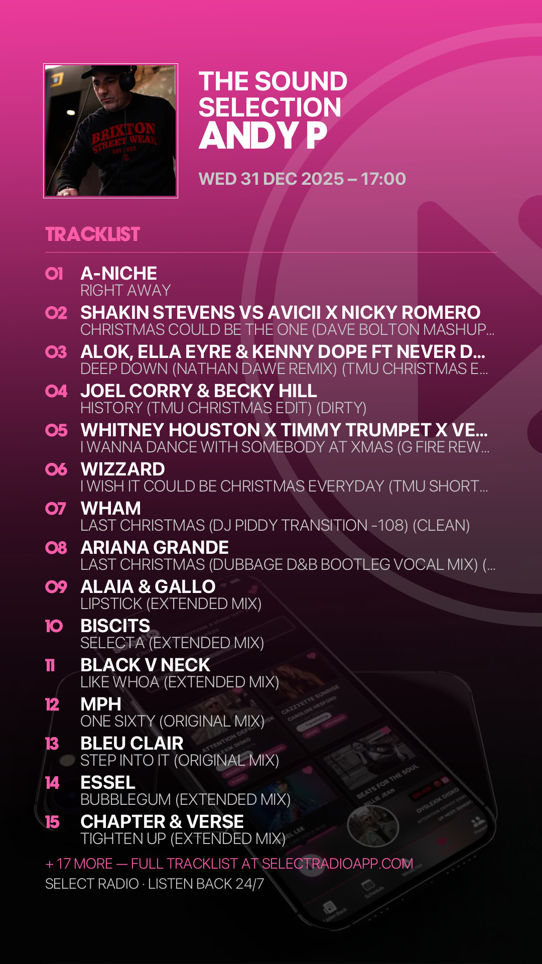 Tracklist Story Preview