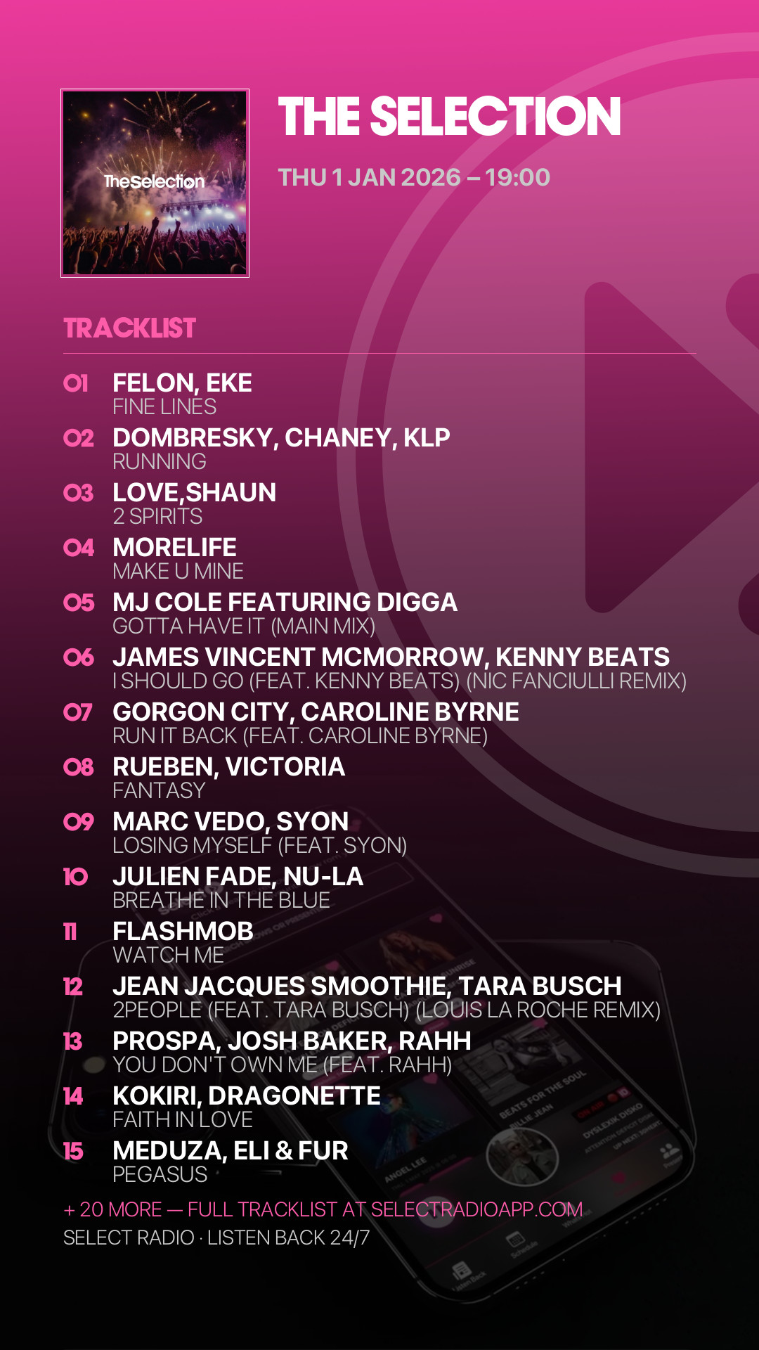 Tracklist Story Preview