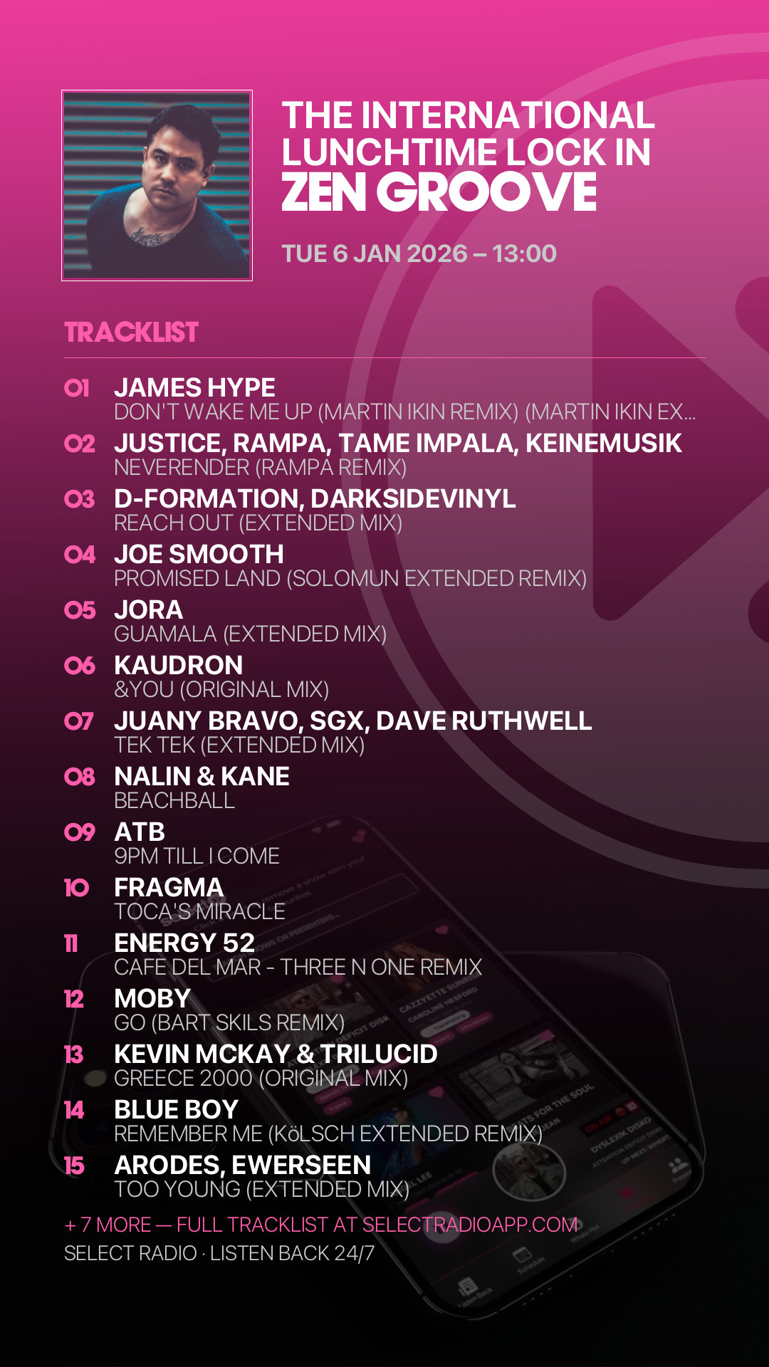 Tracklist Story Preview