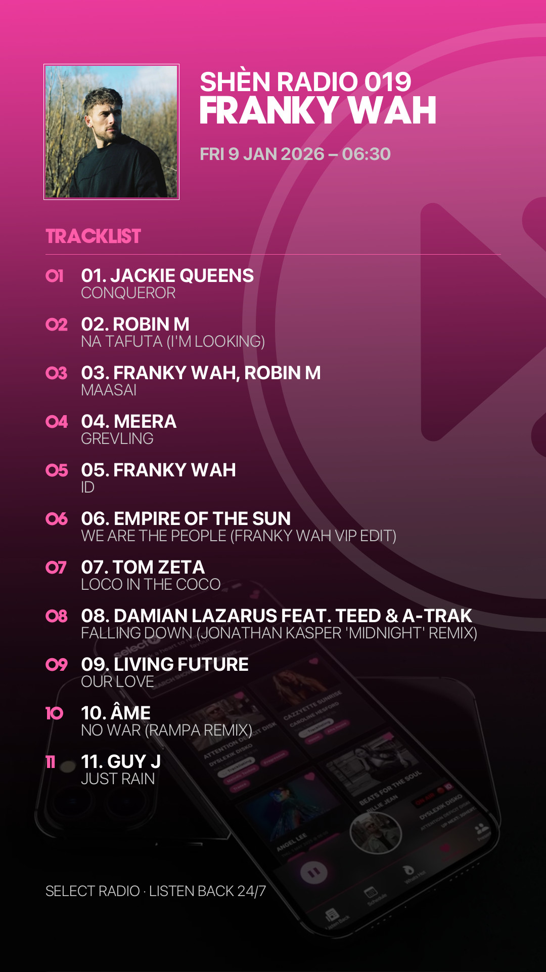 Tracklist Story Preview