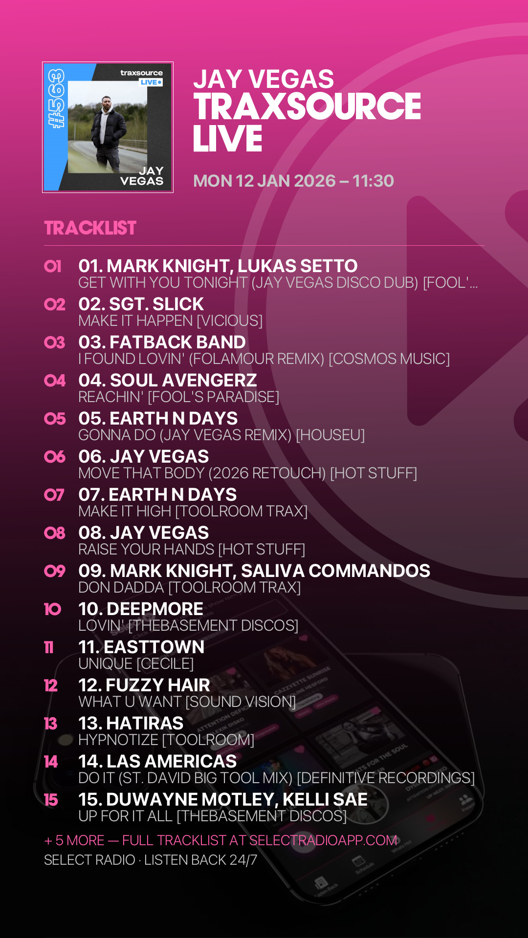 Tracklist Story Preview