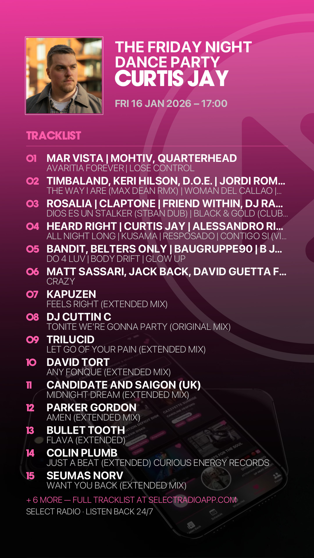 Tracklist Story Preview