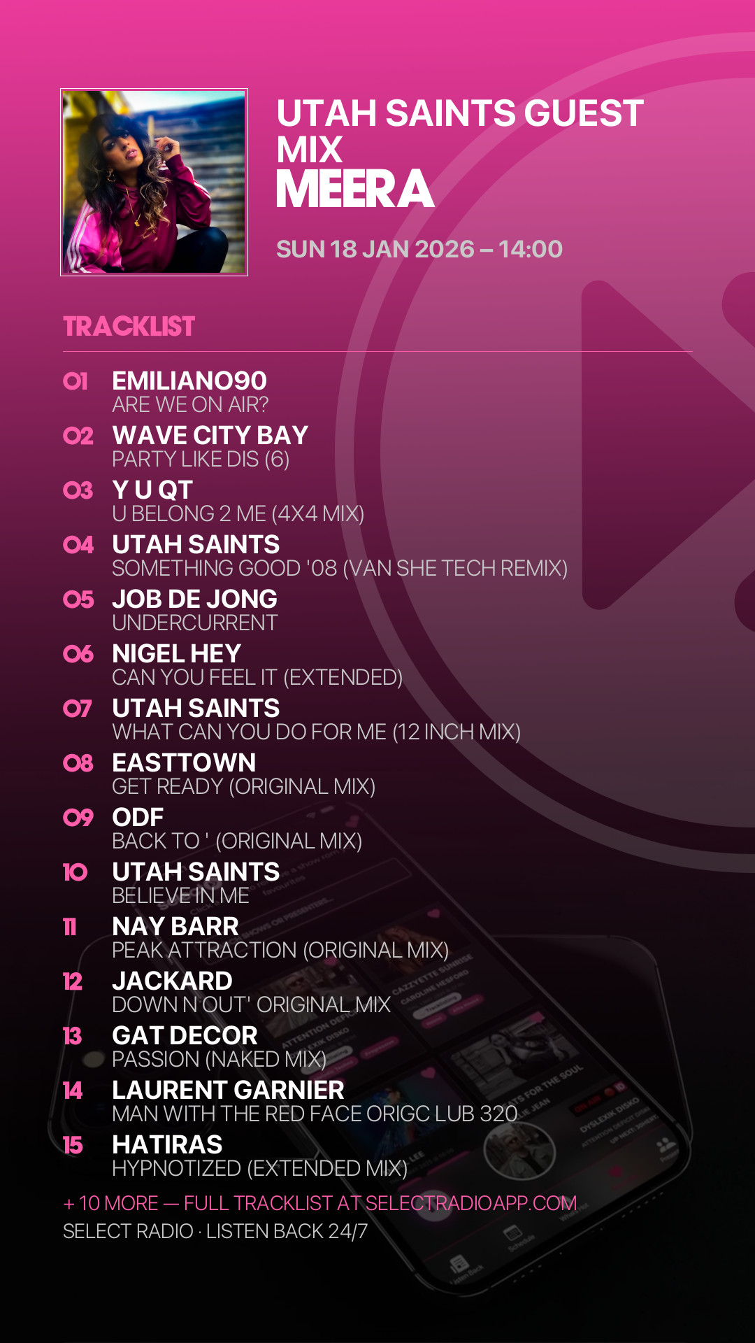 Tracklist Story Preview