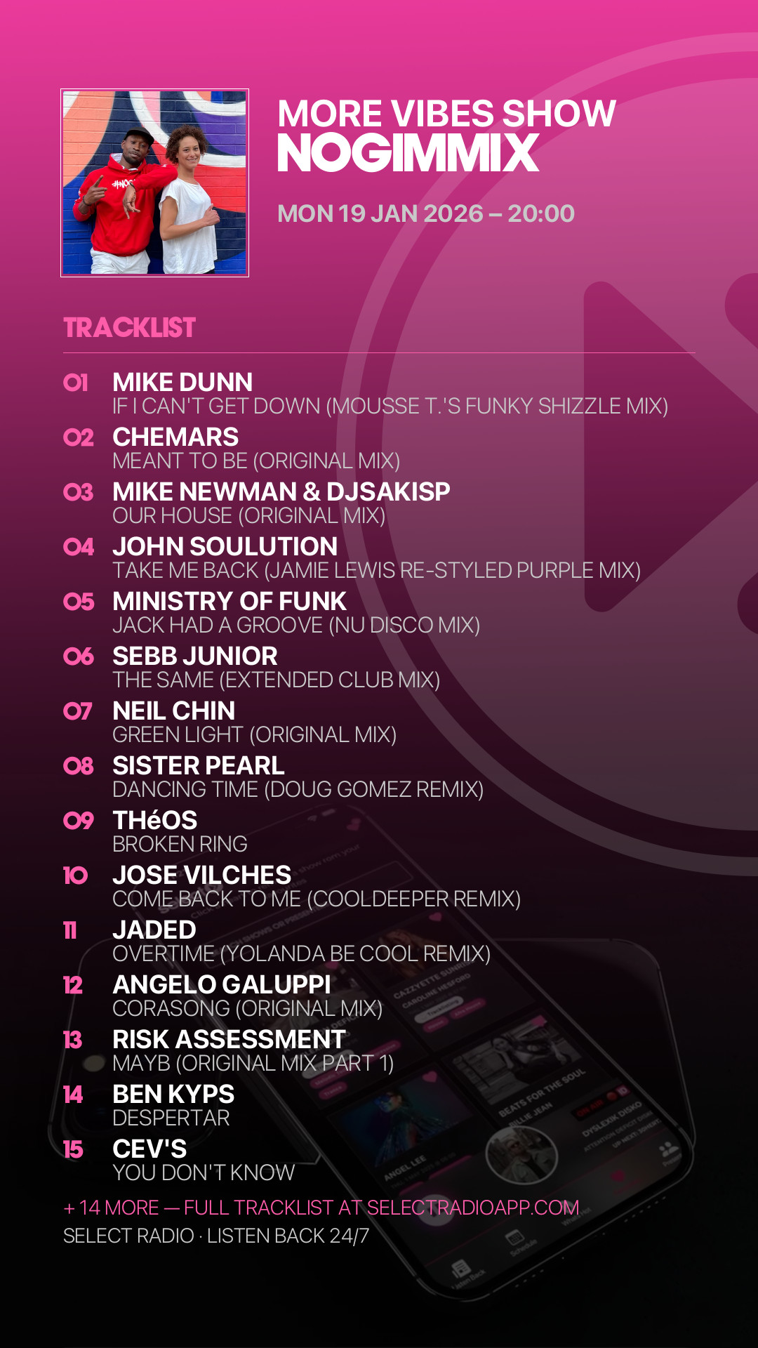 Tracklist Story Preview