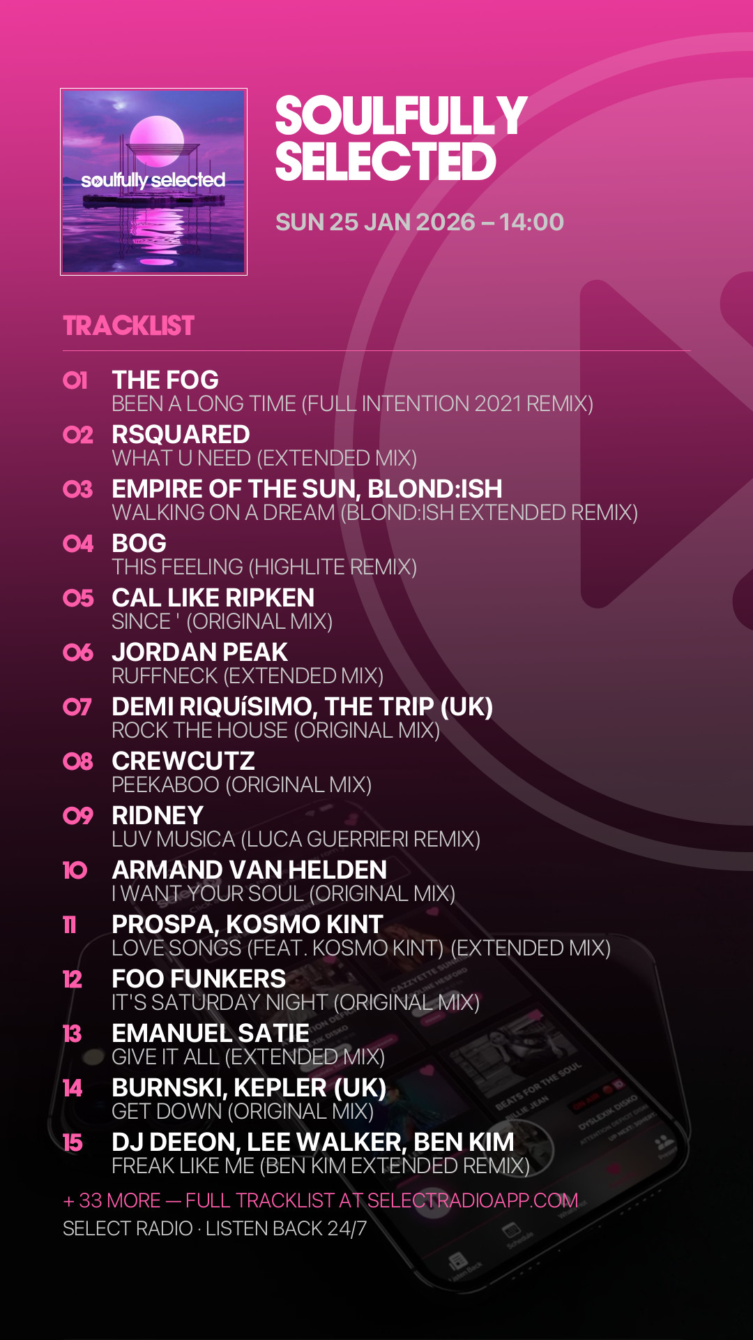 Tracklist Story Preview