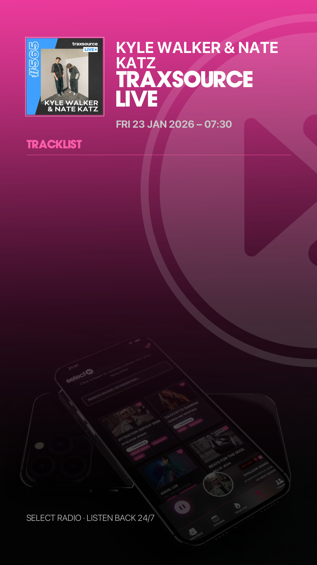 Tracklist Story Preview