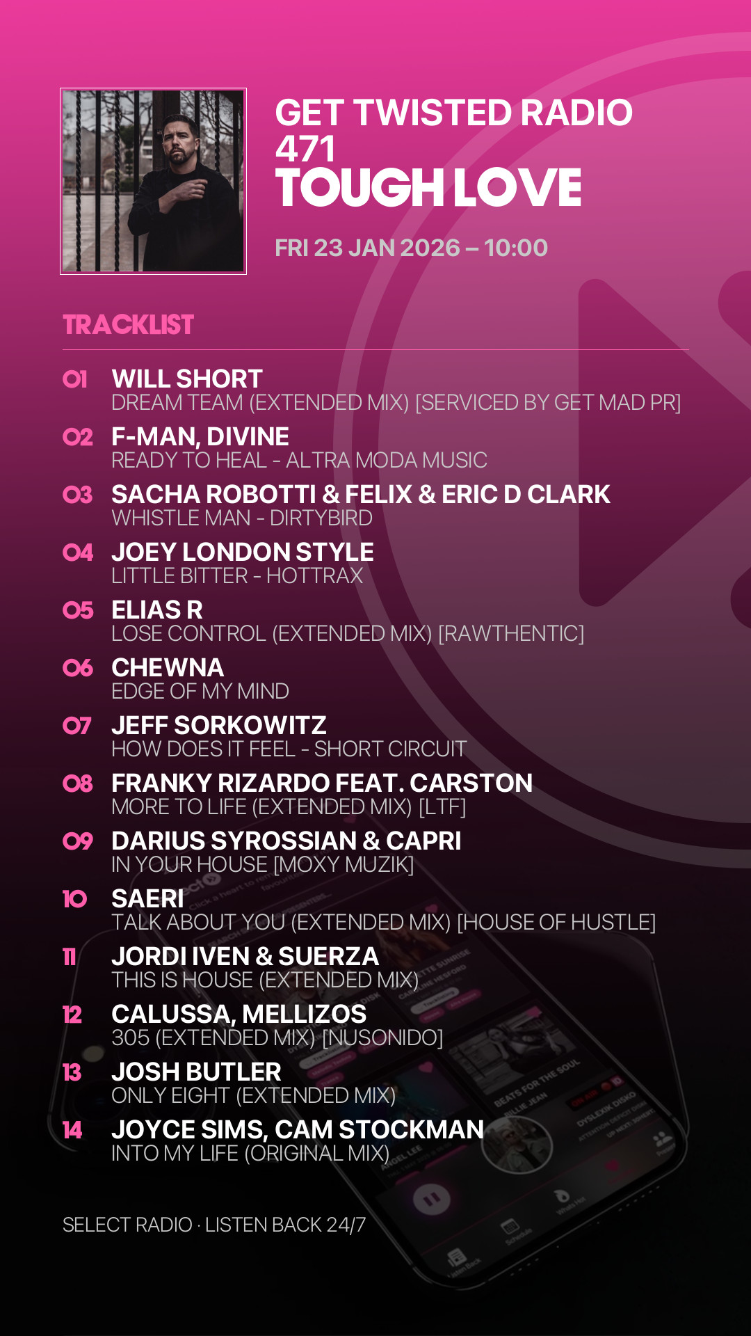 Tracklist Story Preview