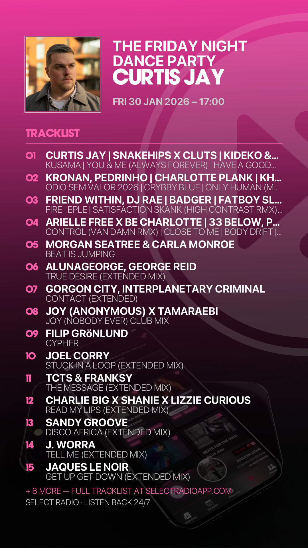 Tracklist Story Preview