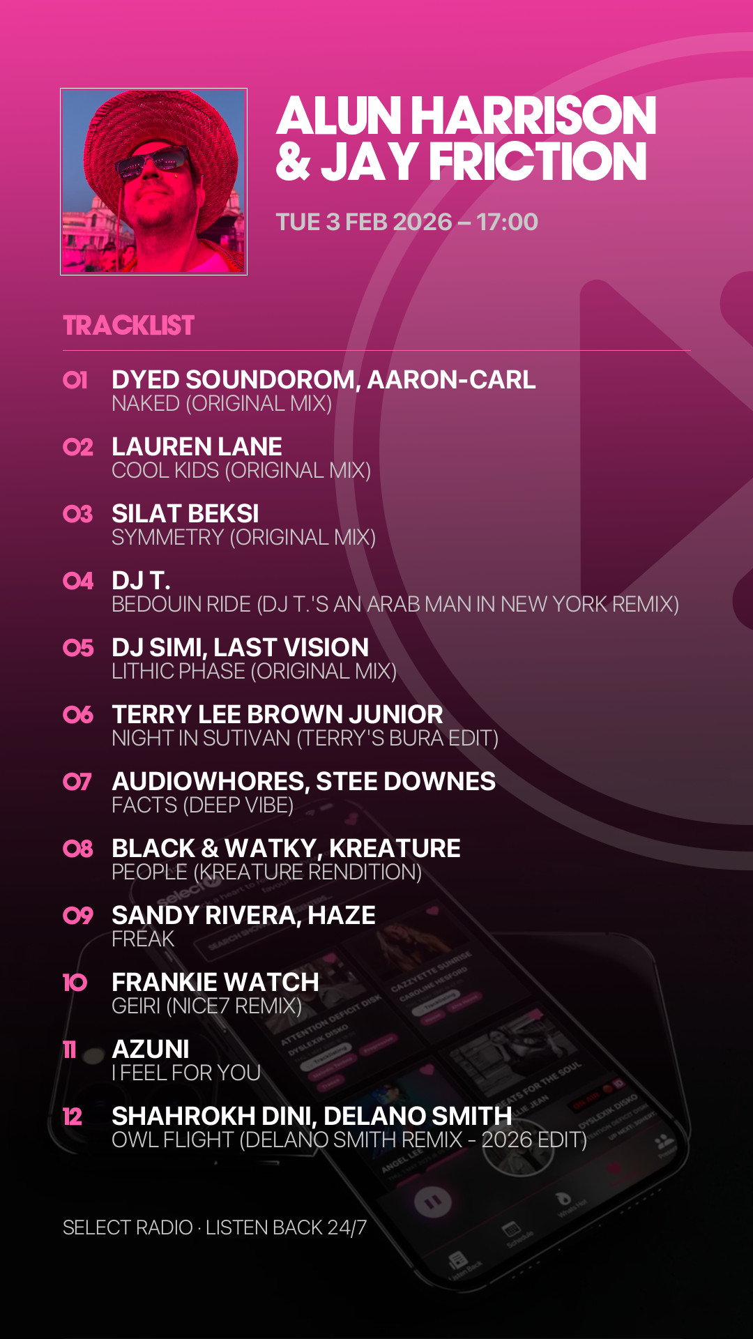 Tracklist Story Preview