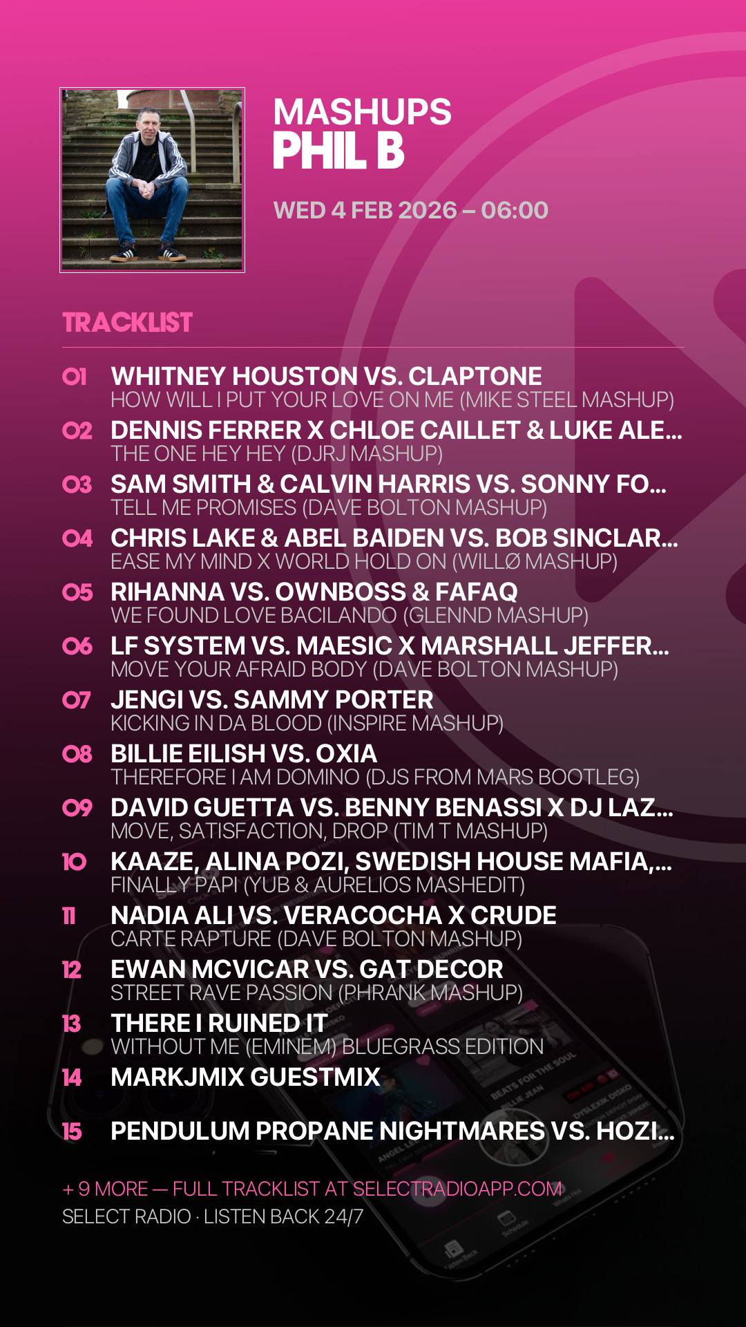 Tracklist Story Preview