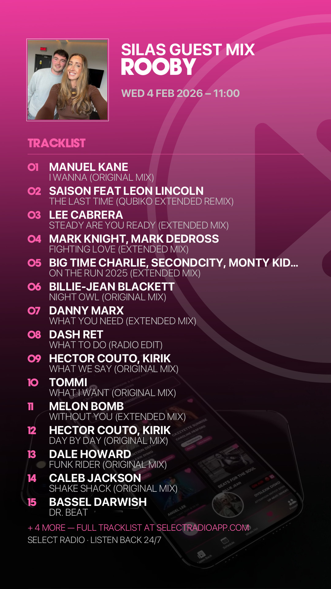 Tracklist Story Preview