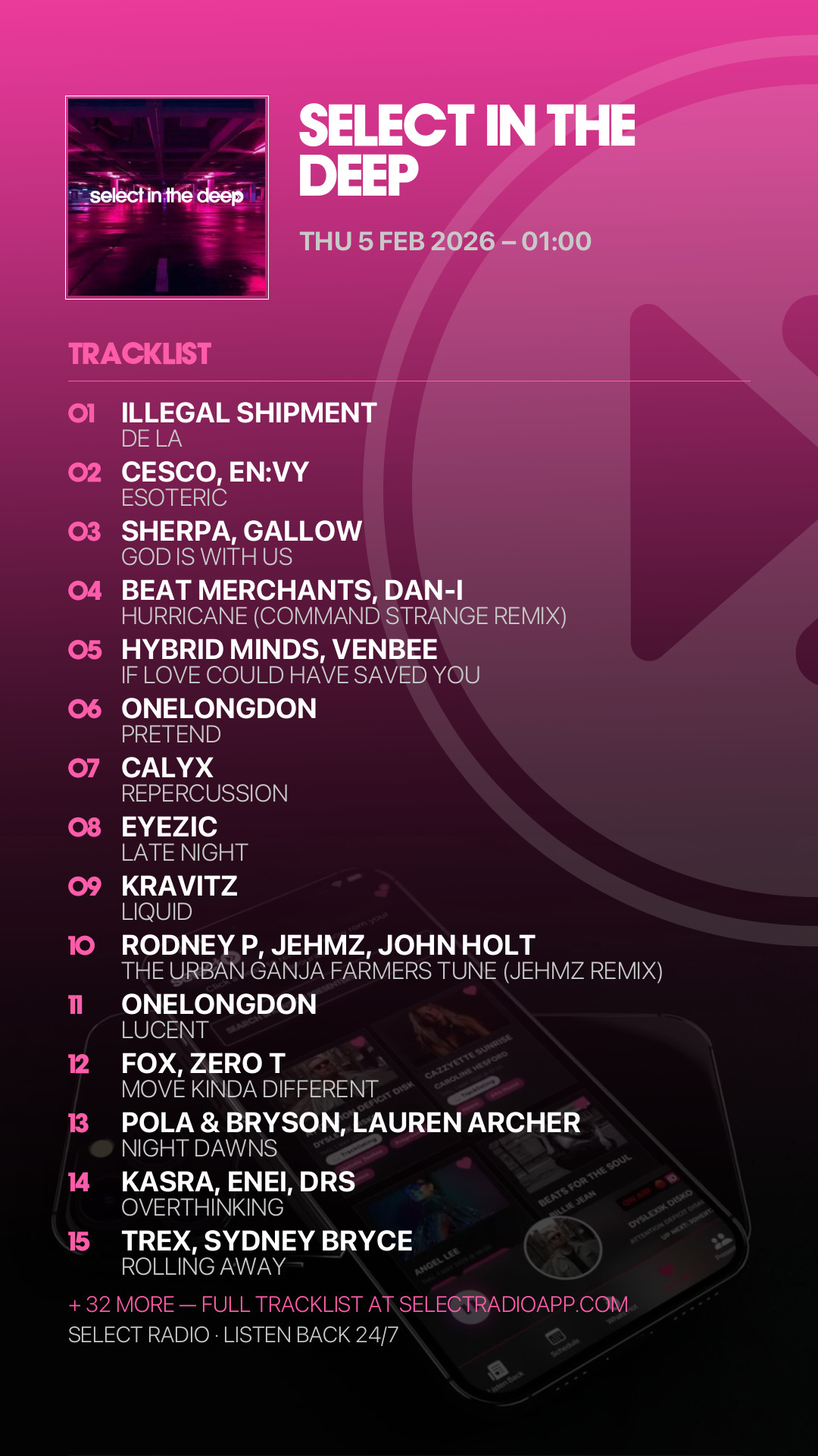 Tracklist Story Preview