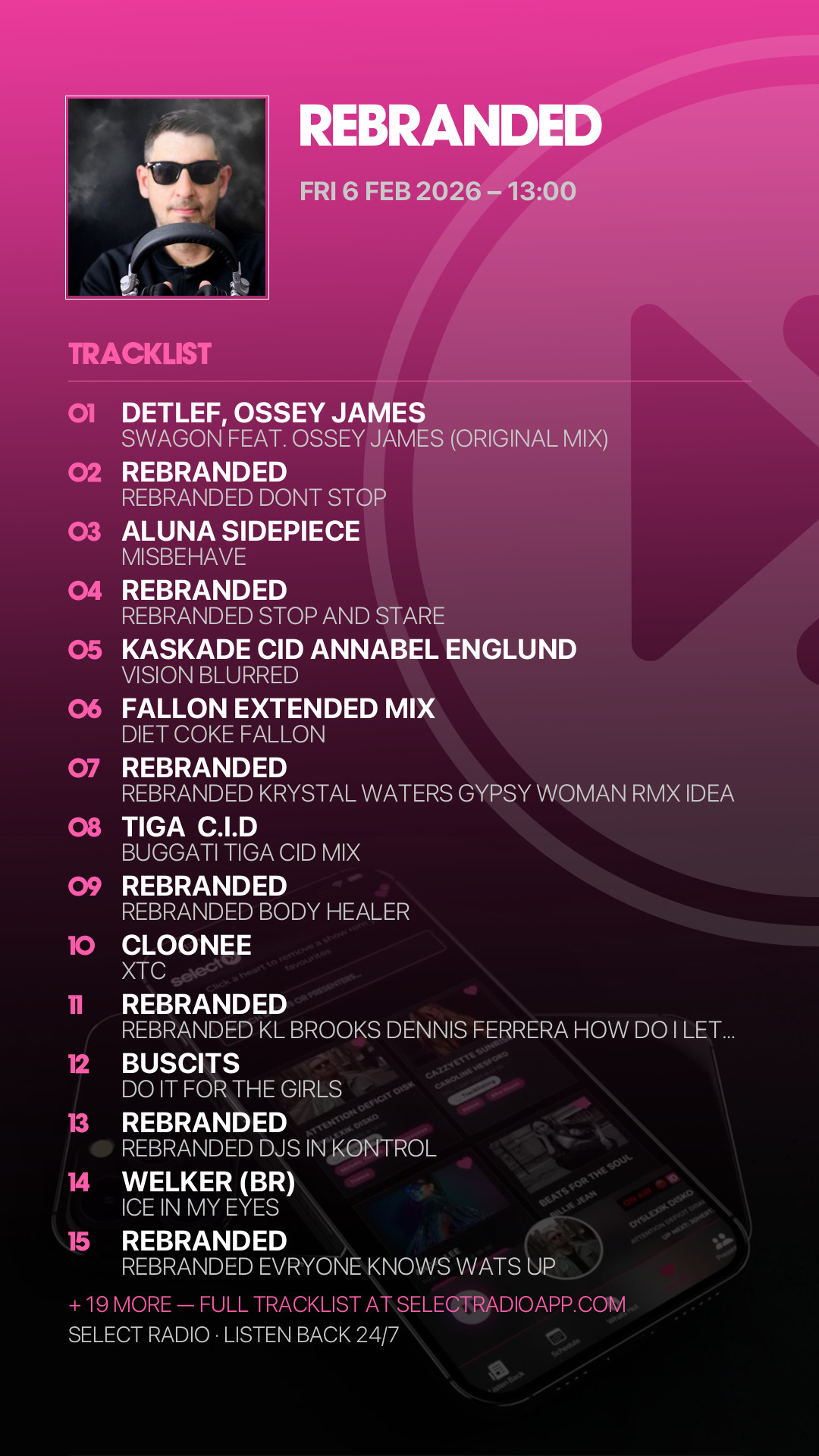 Tracklist Story Preview