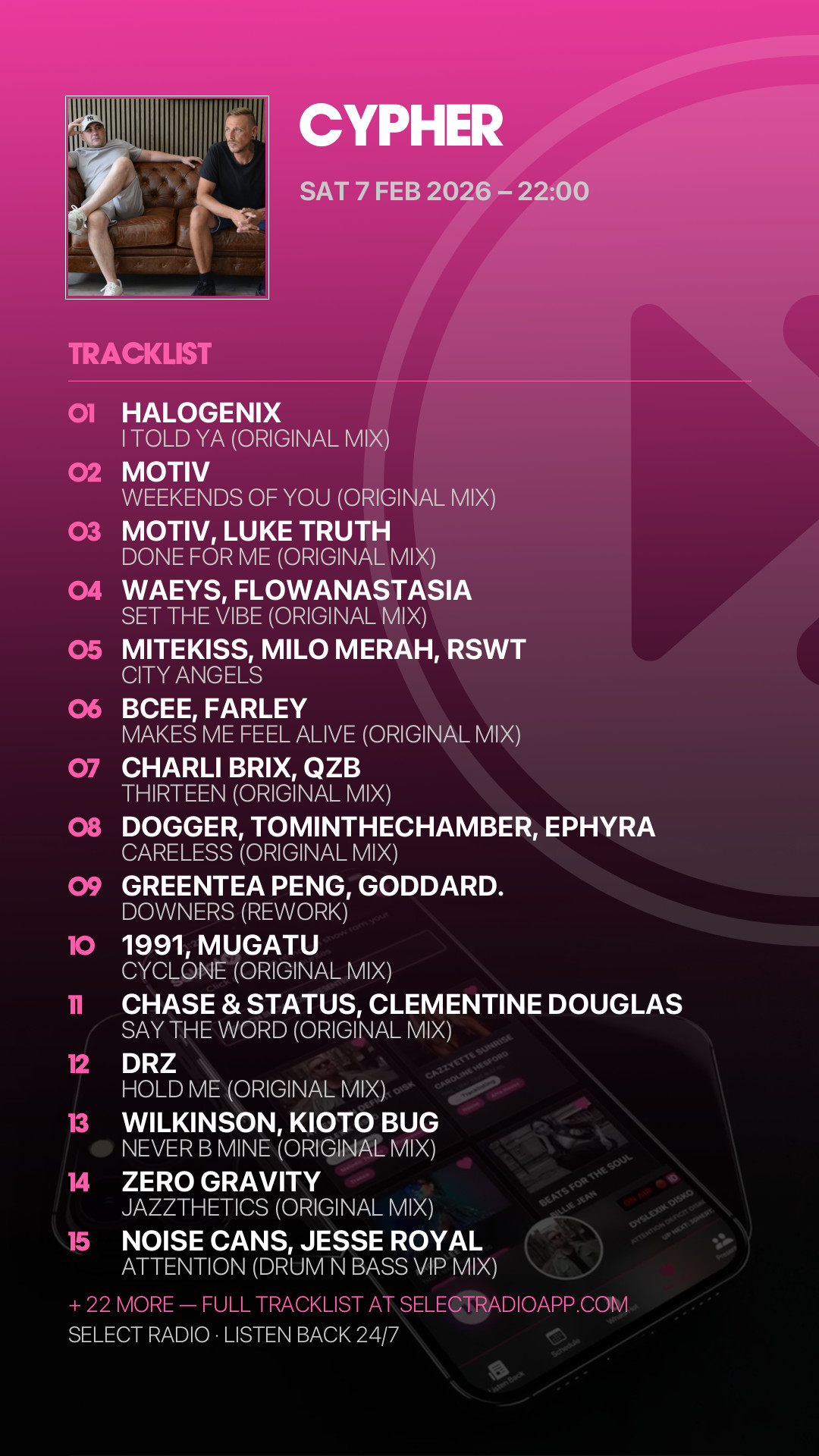 Tracklist Story Preview