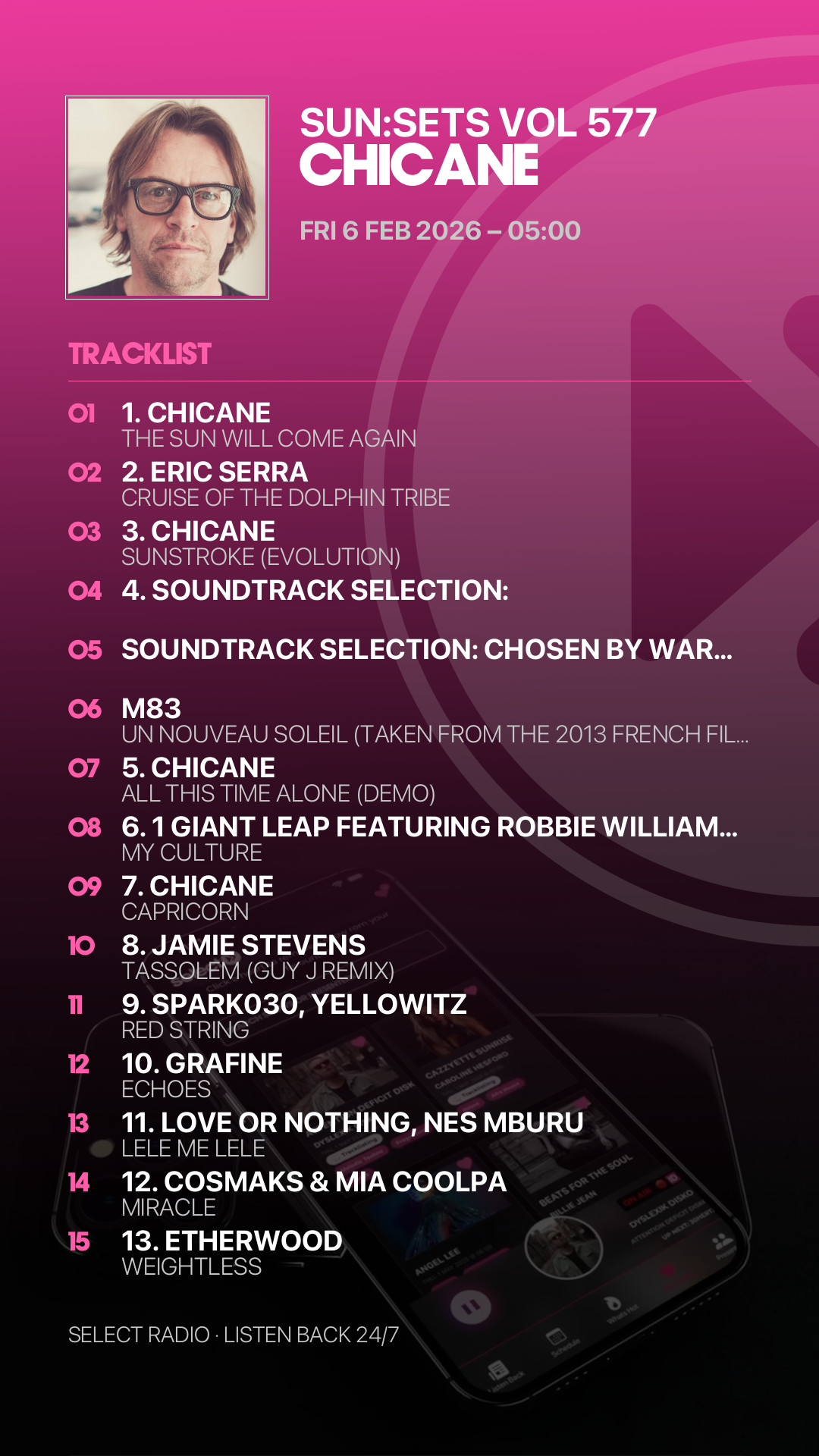 Tracklist Story Preview