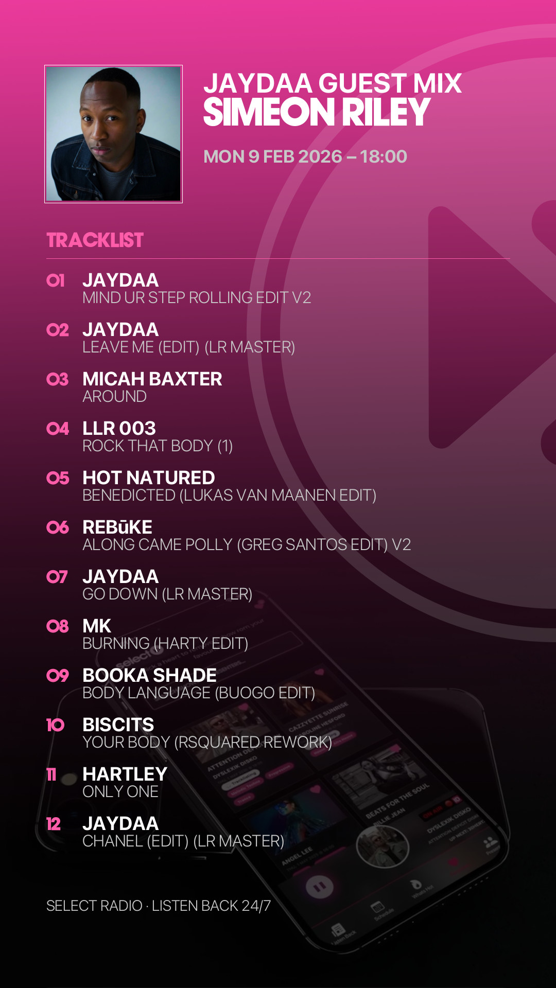 Tracklist Story Preview