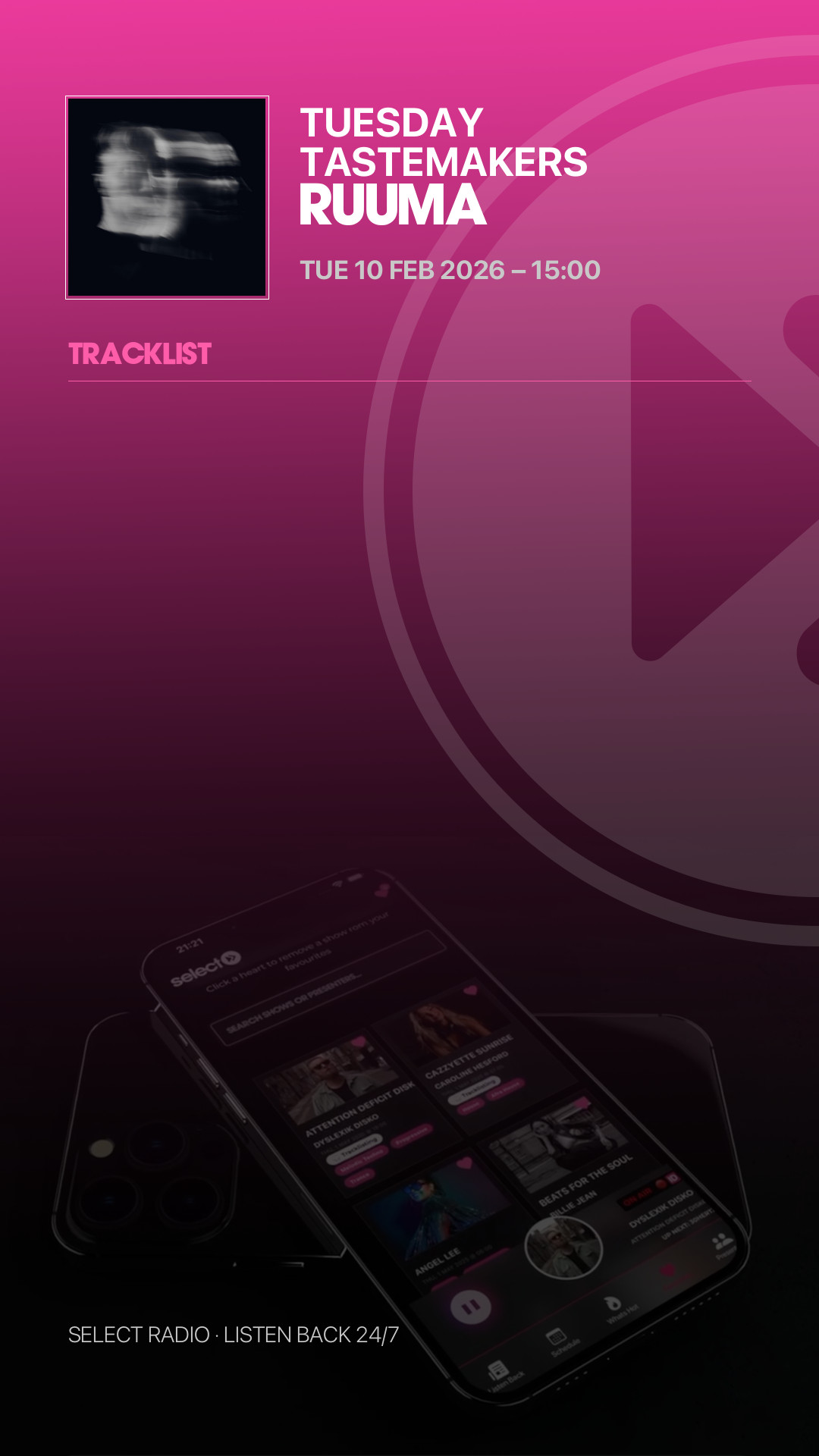 Tracklist Story Preview